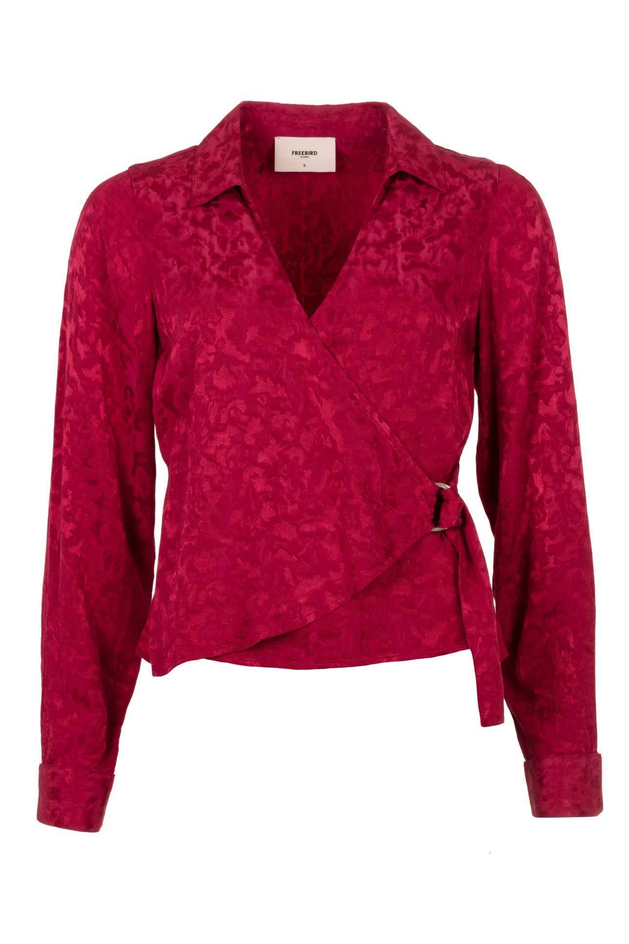BAR BLOUSE BEET RED 2