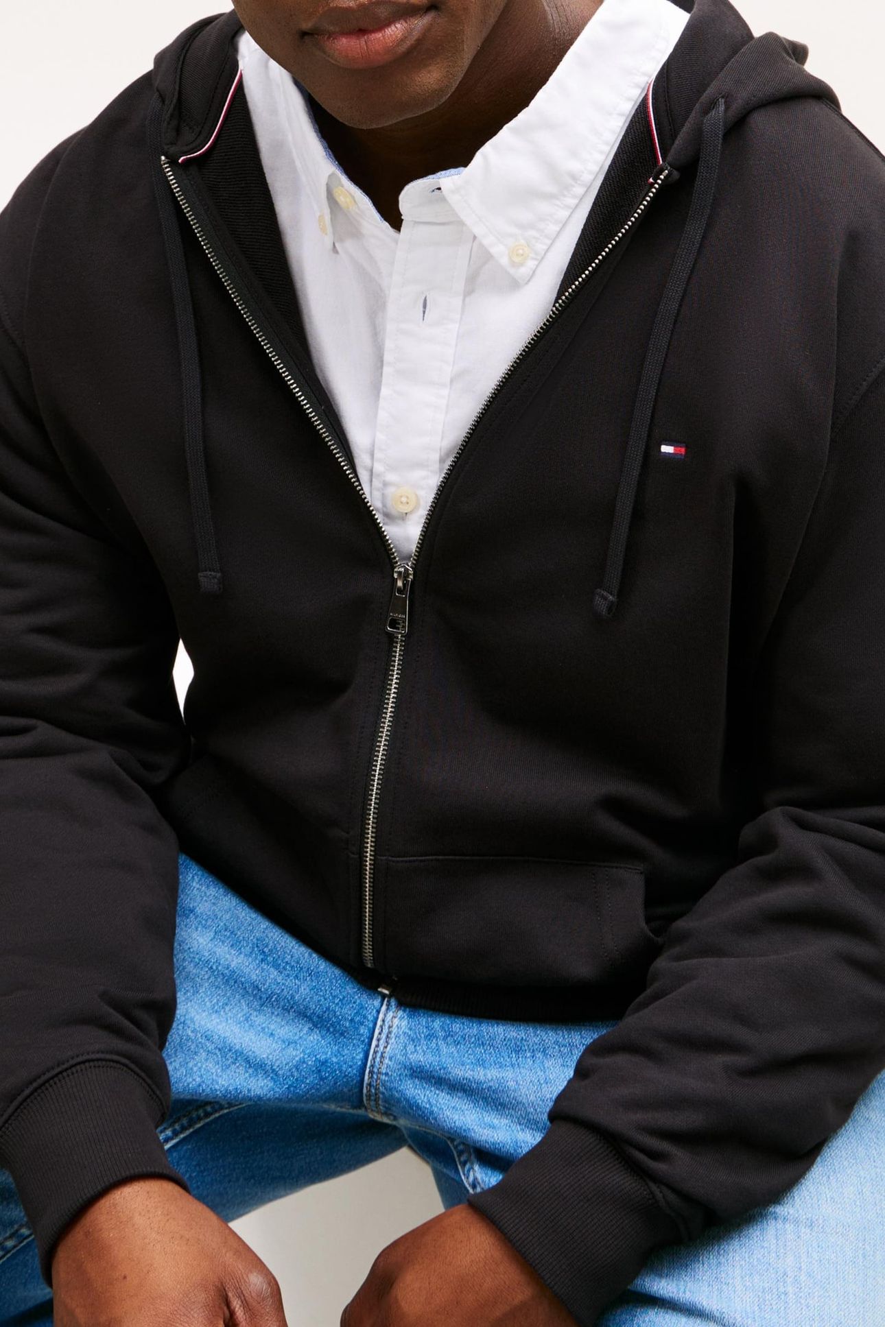 BT-ESSENTIAL TERRY ZIP BLACK 5