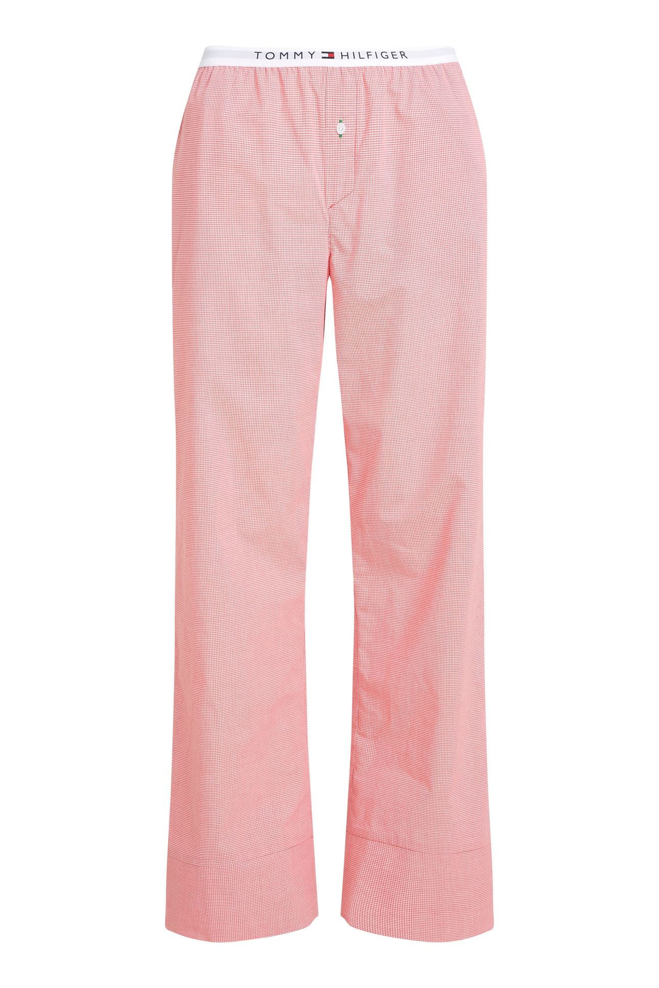 POPLIN PANTS MINI GINGHAM VINTAGE RED 4