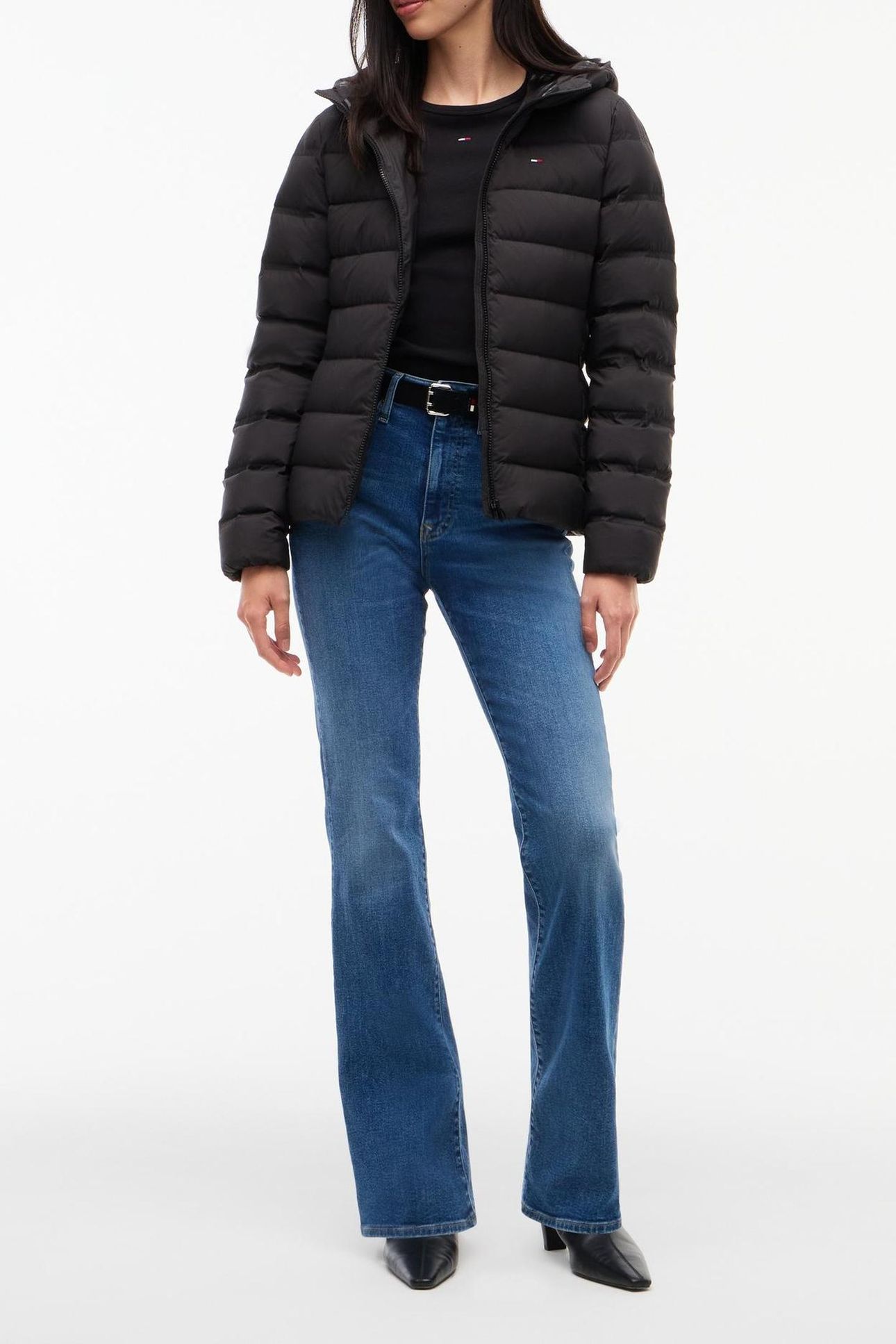 TJW SLIM HOOD JACKET BLACK 5