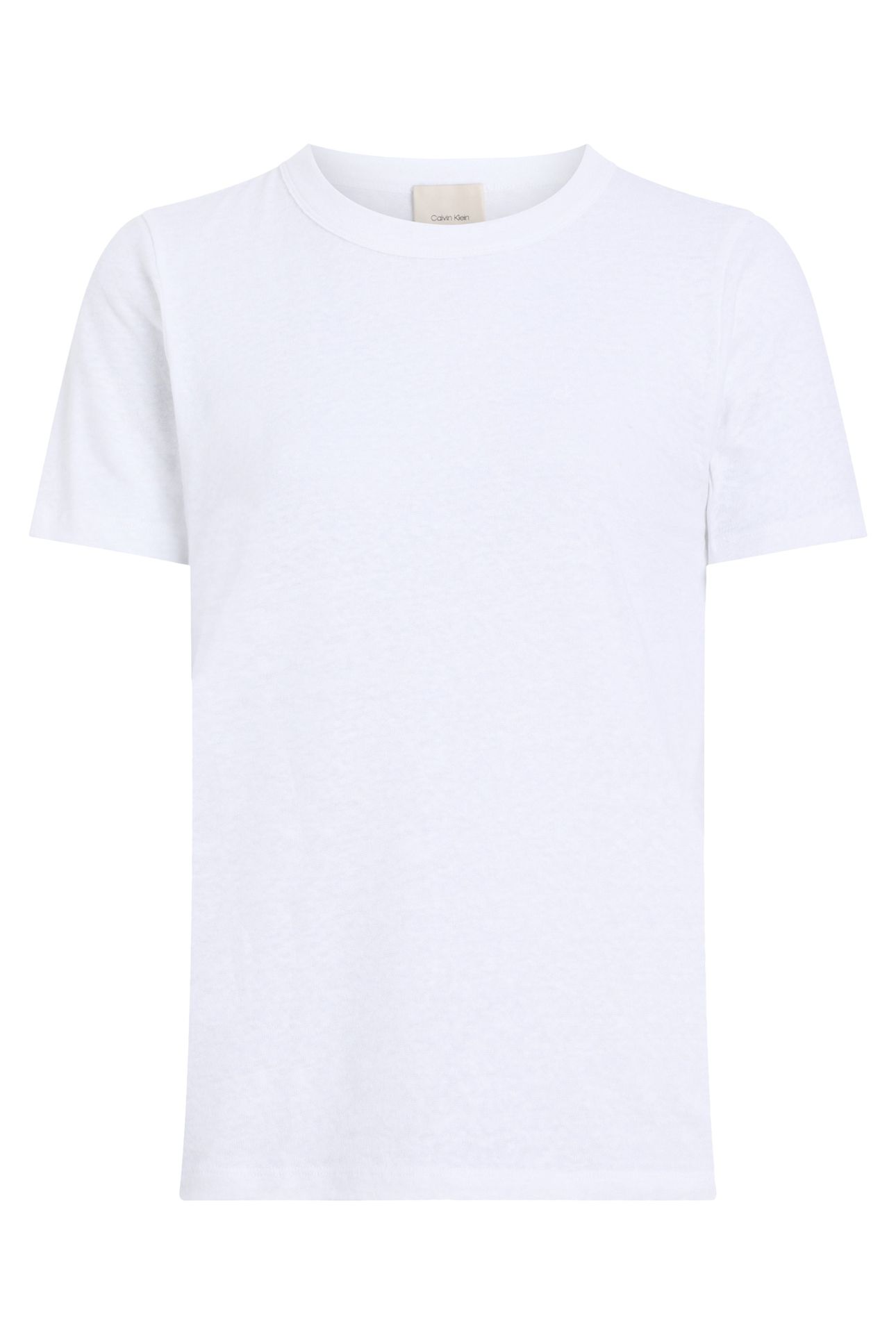LINEN JERSEY RELAXED BRILLIANT WHITE 4