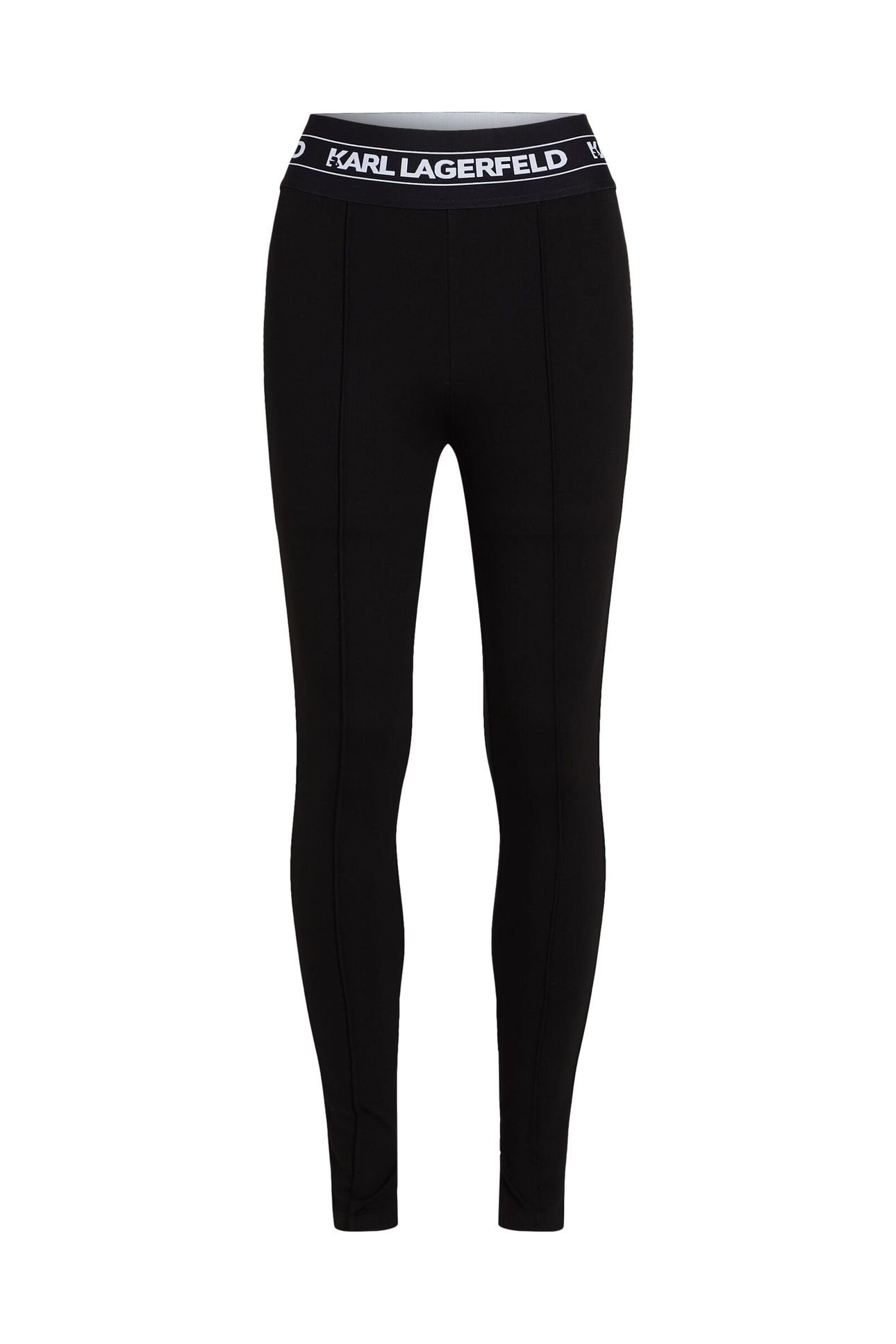 LOGO ELASTIC PUNTO LEGGINGS BLACK 4