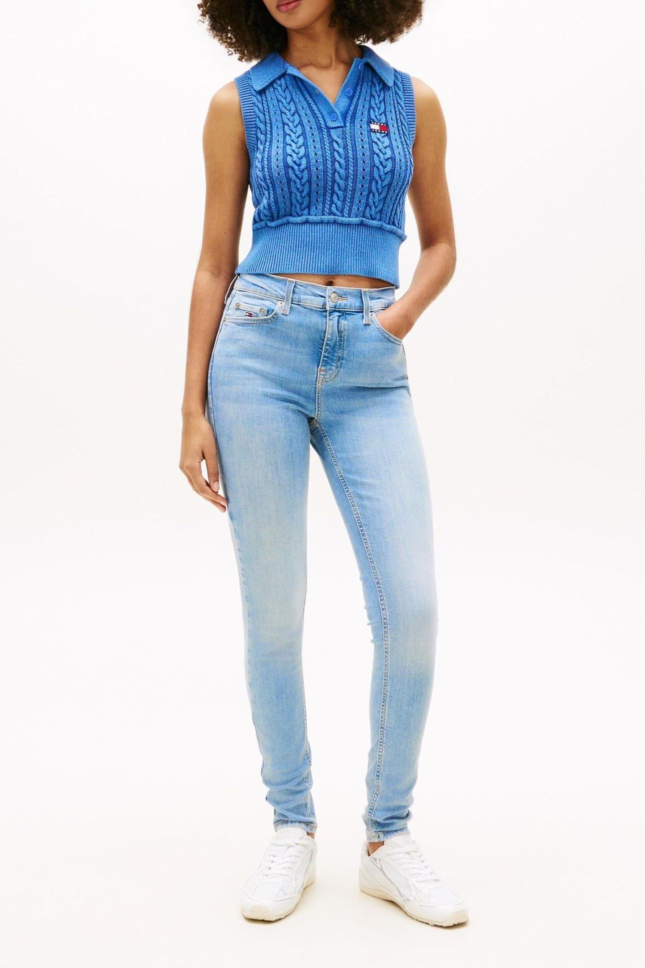 NORA MID RISE SKINNY BI0214 DENIM LIGHT 3