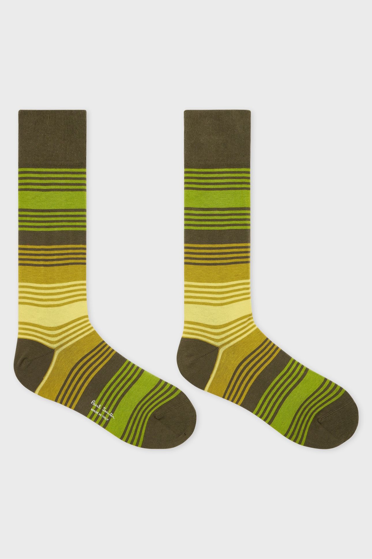 MEN SOCK ISODORE OMBRE KHAKI 2
