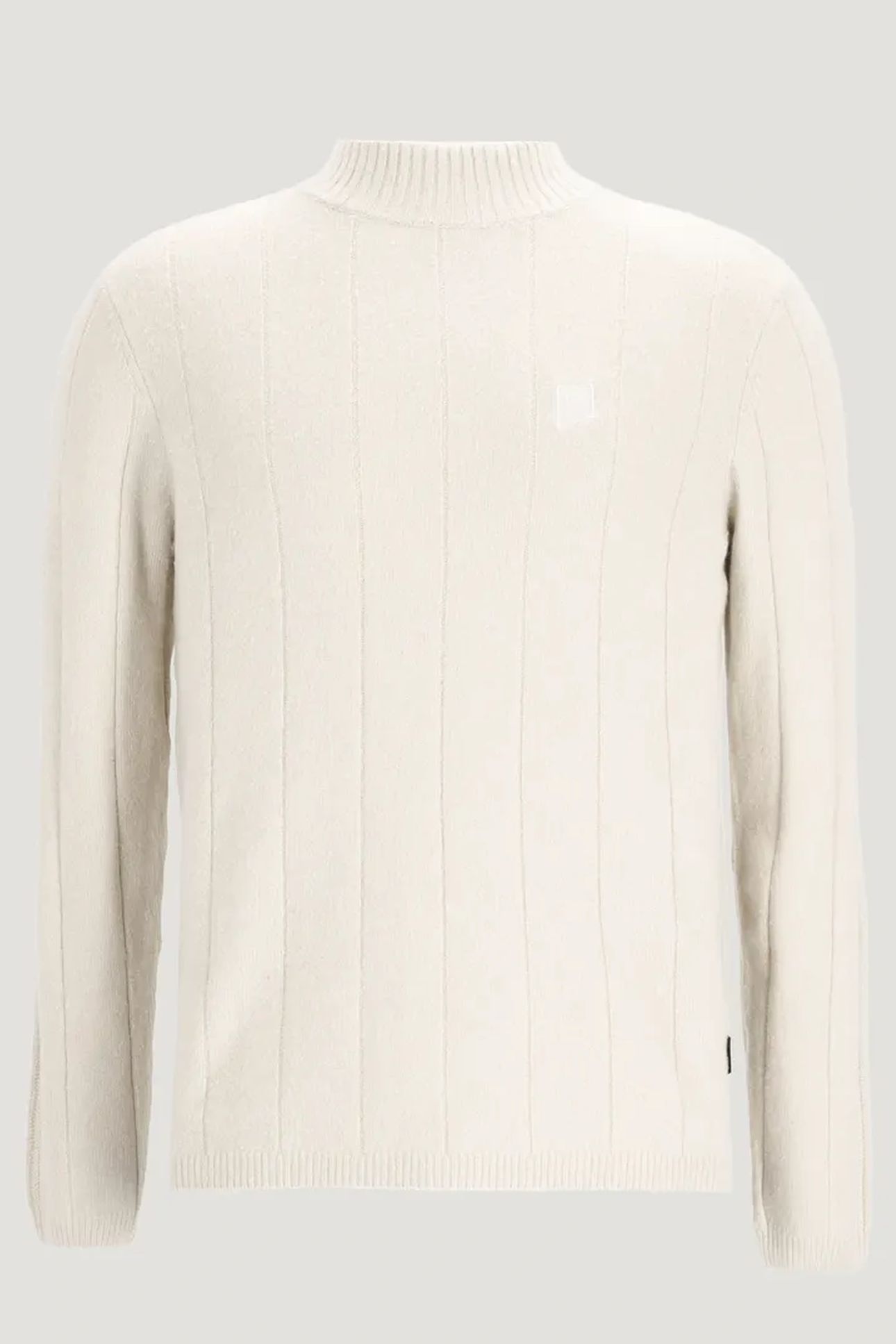 PULLOVER TRACK MOCK SILVER BIRCH 4