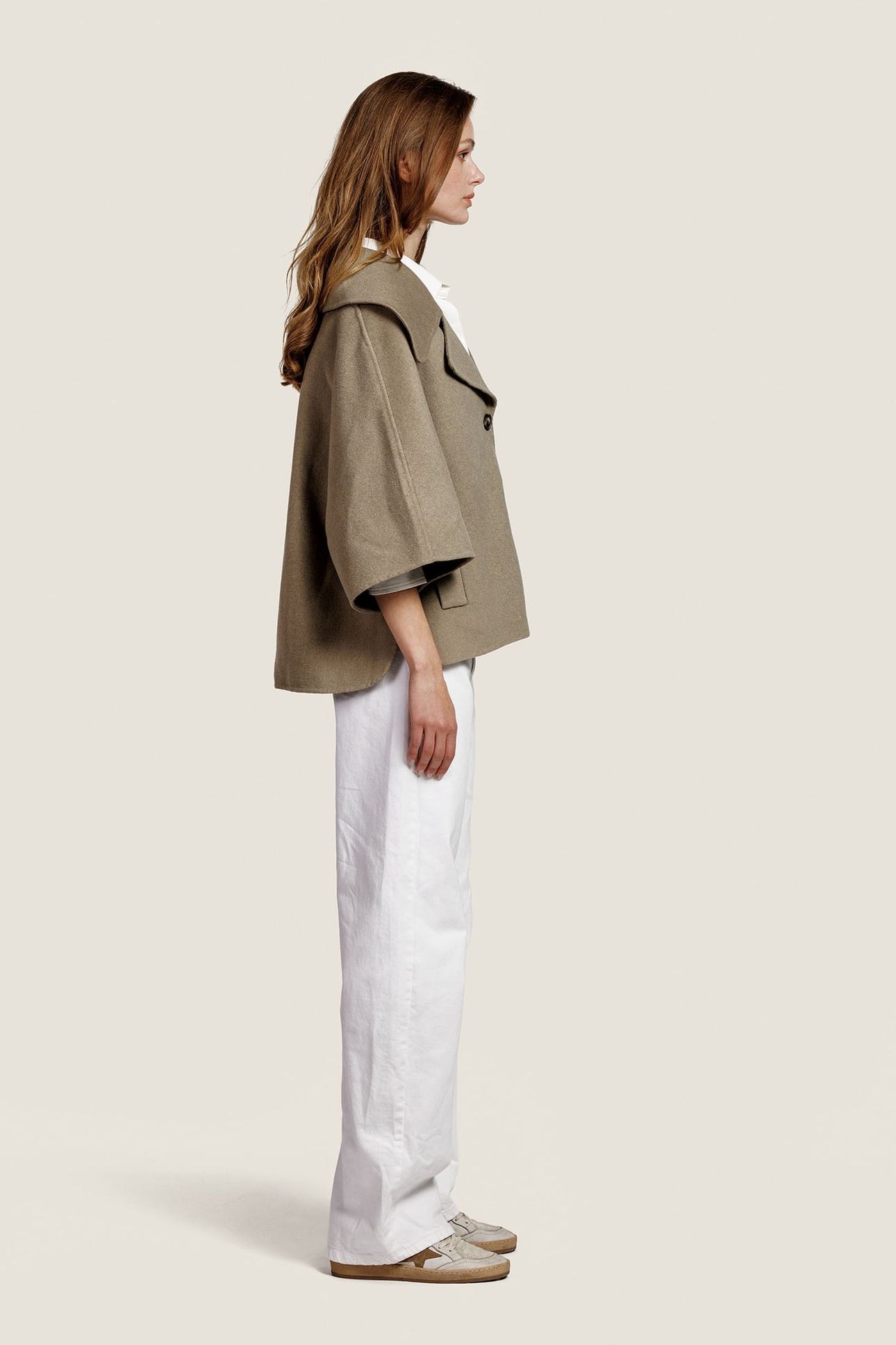 LODÉ WOOL JACKET KAKI 2