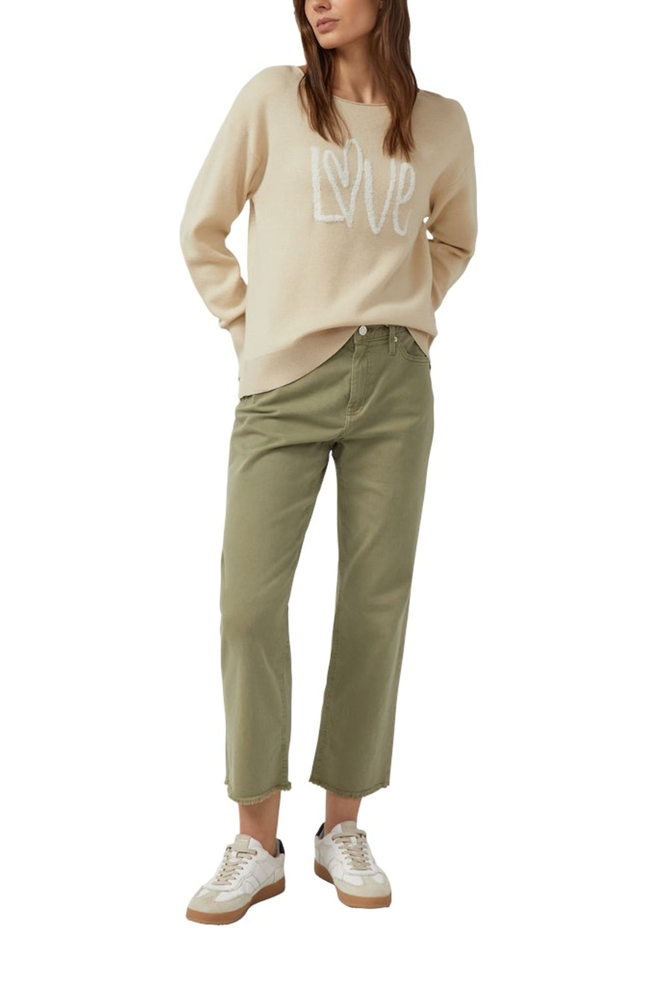 S.OLIVER PULLOVER BEIGE 1