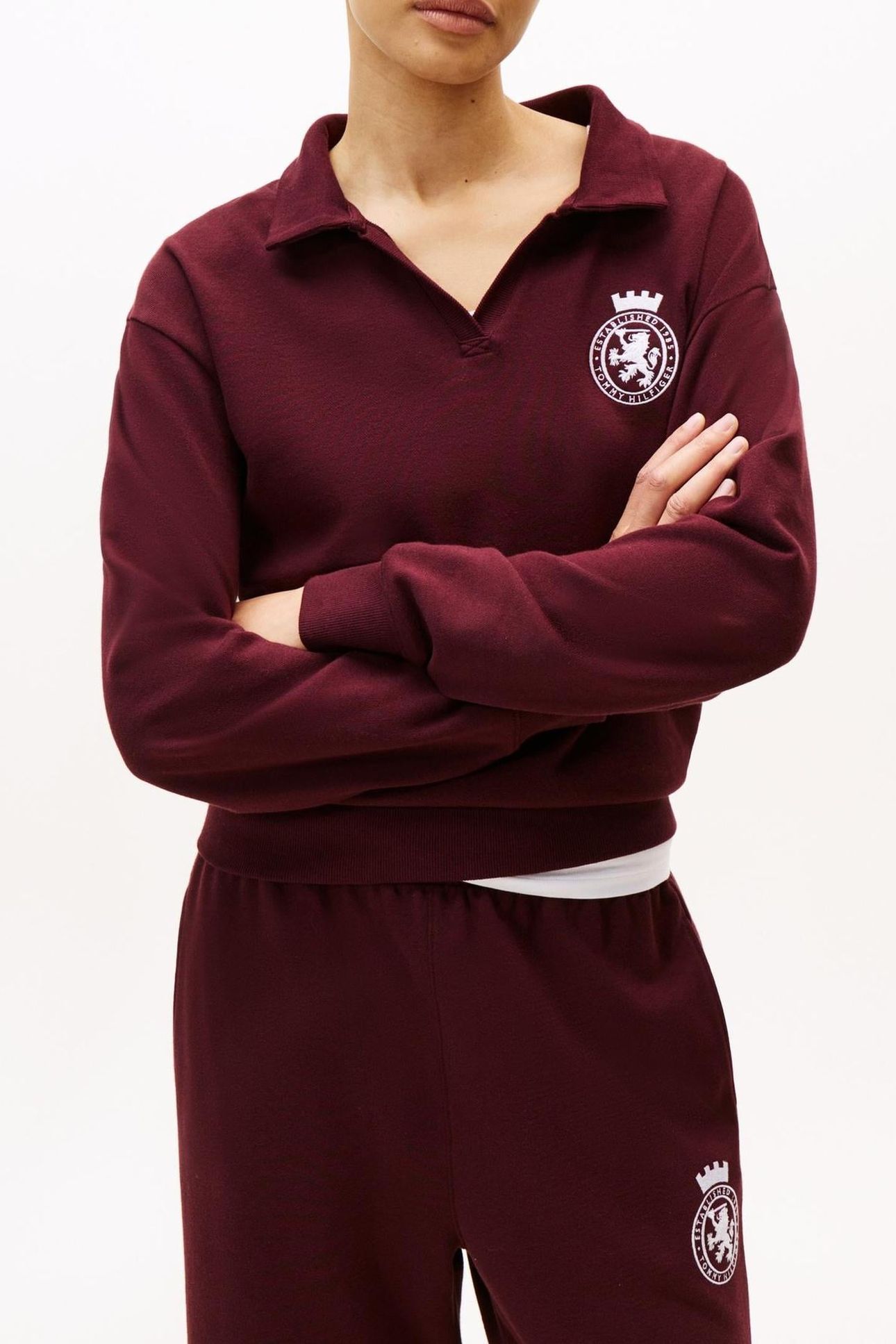 SWEATER DEEP BURGUNDY 1