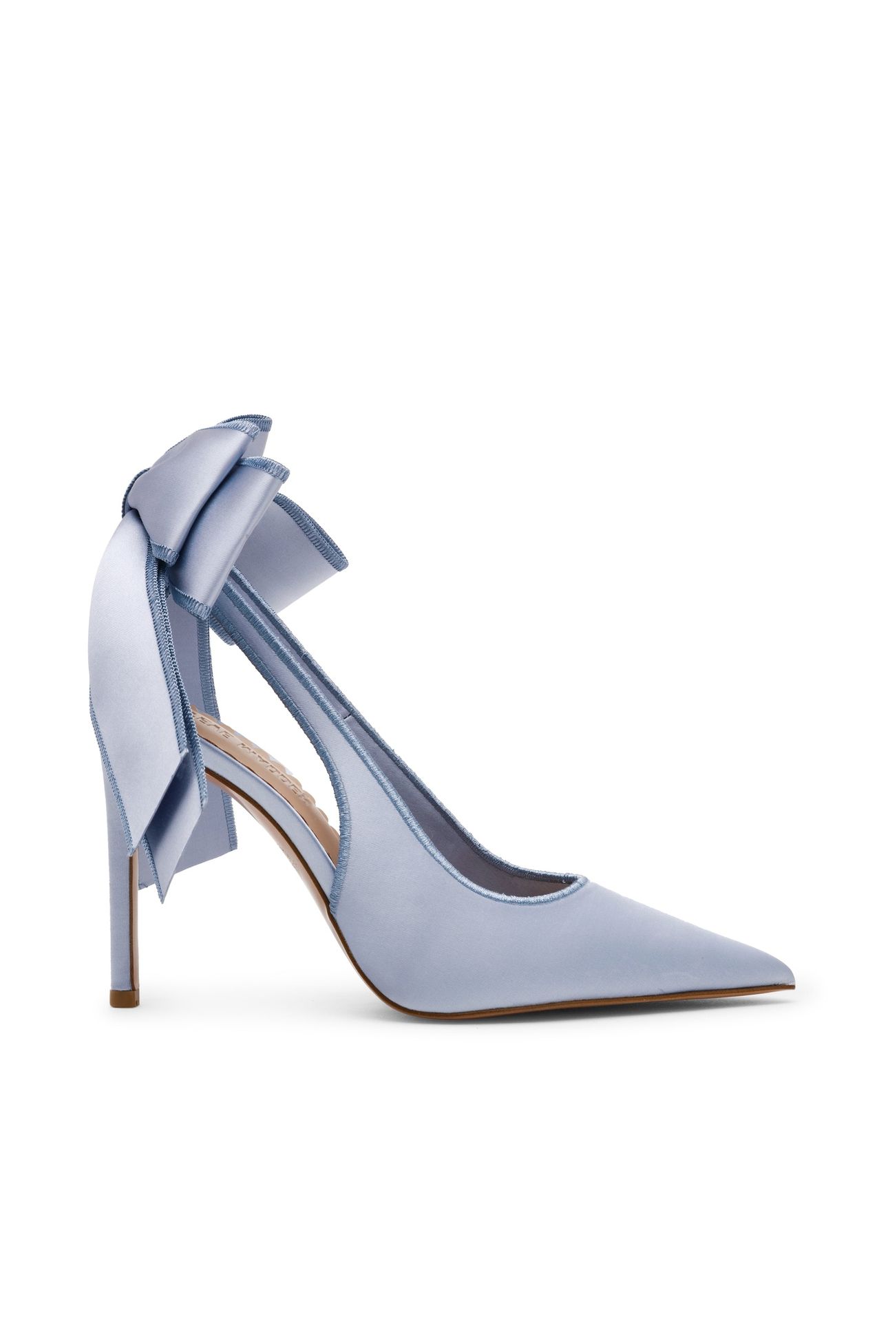 TEACUP PUMPS BLUE SATIN 1