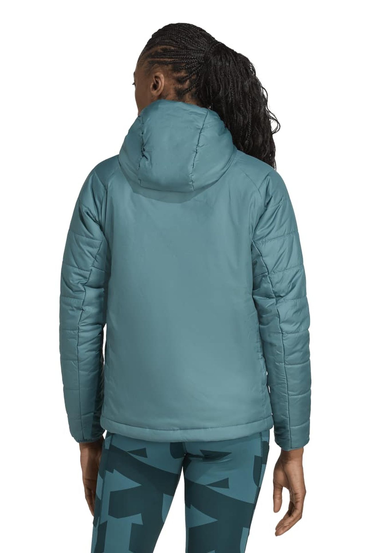 W MT INS HO JACKET PRELOVED TEAL 2