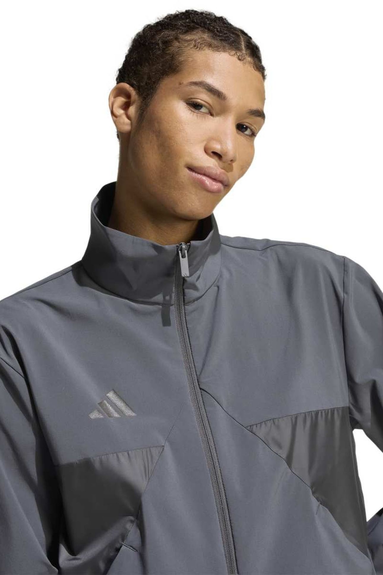 UNISEX TIRO TCH TRACK TOP GREY SIX 4