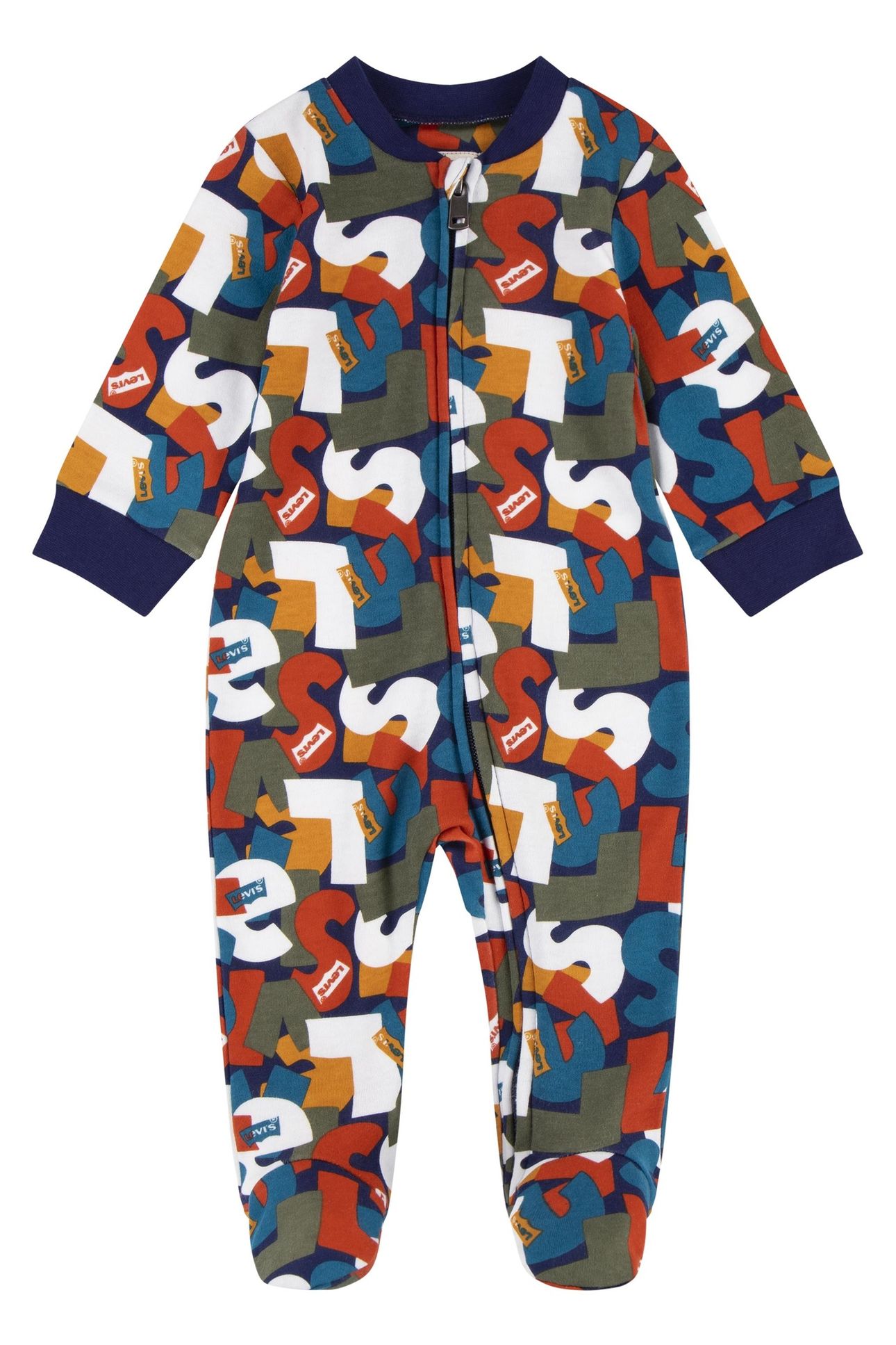 BOYS JUMBLED LEVI'S FOOTED OCEAN CAVERN 1