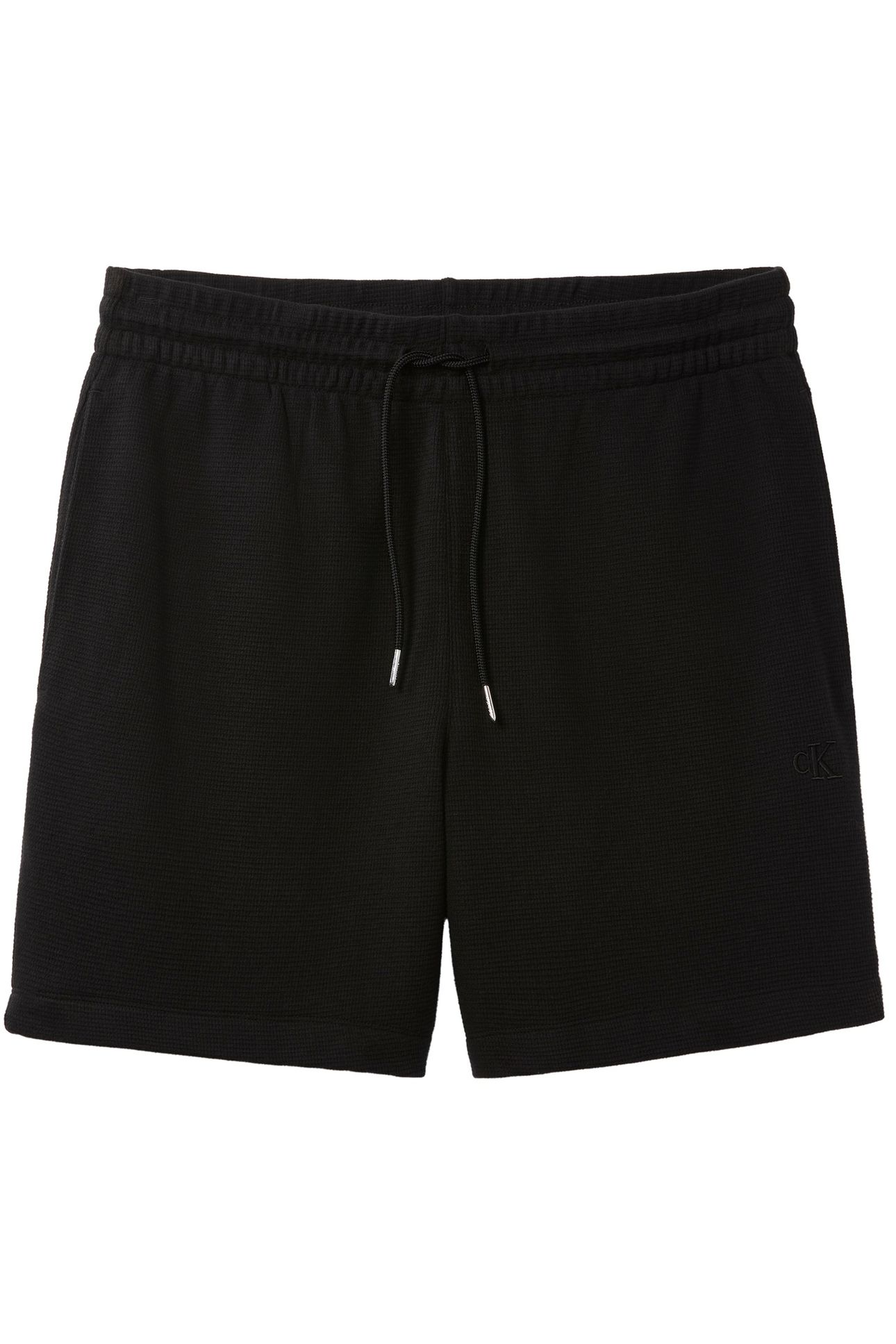 HD COTTON WAFFLE SHORTS BLACK 4