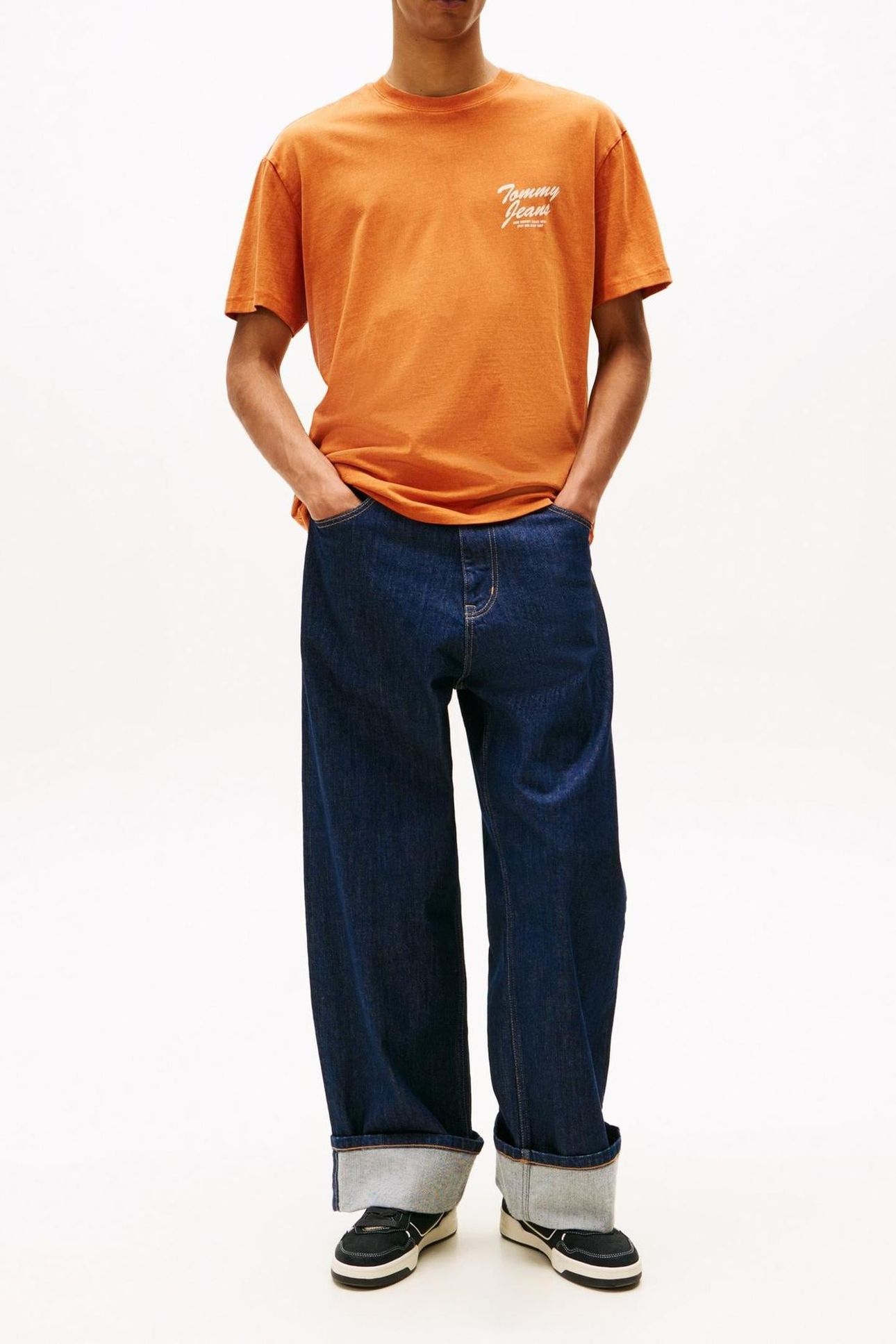 TJM RELAXED NOVELTY TEE VOYAGER ORANGE 3