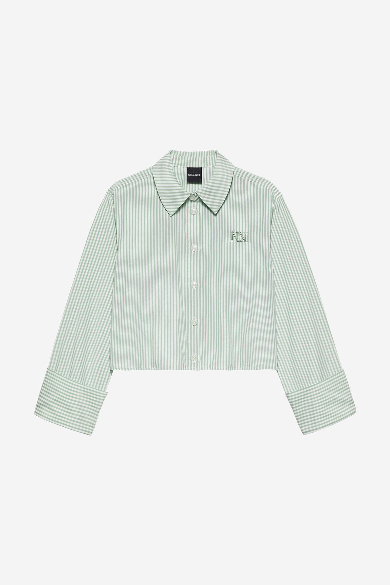 NOMIE BLOUSE MINTY GREEN 1