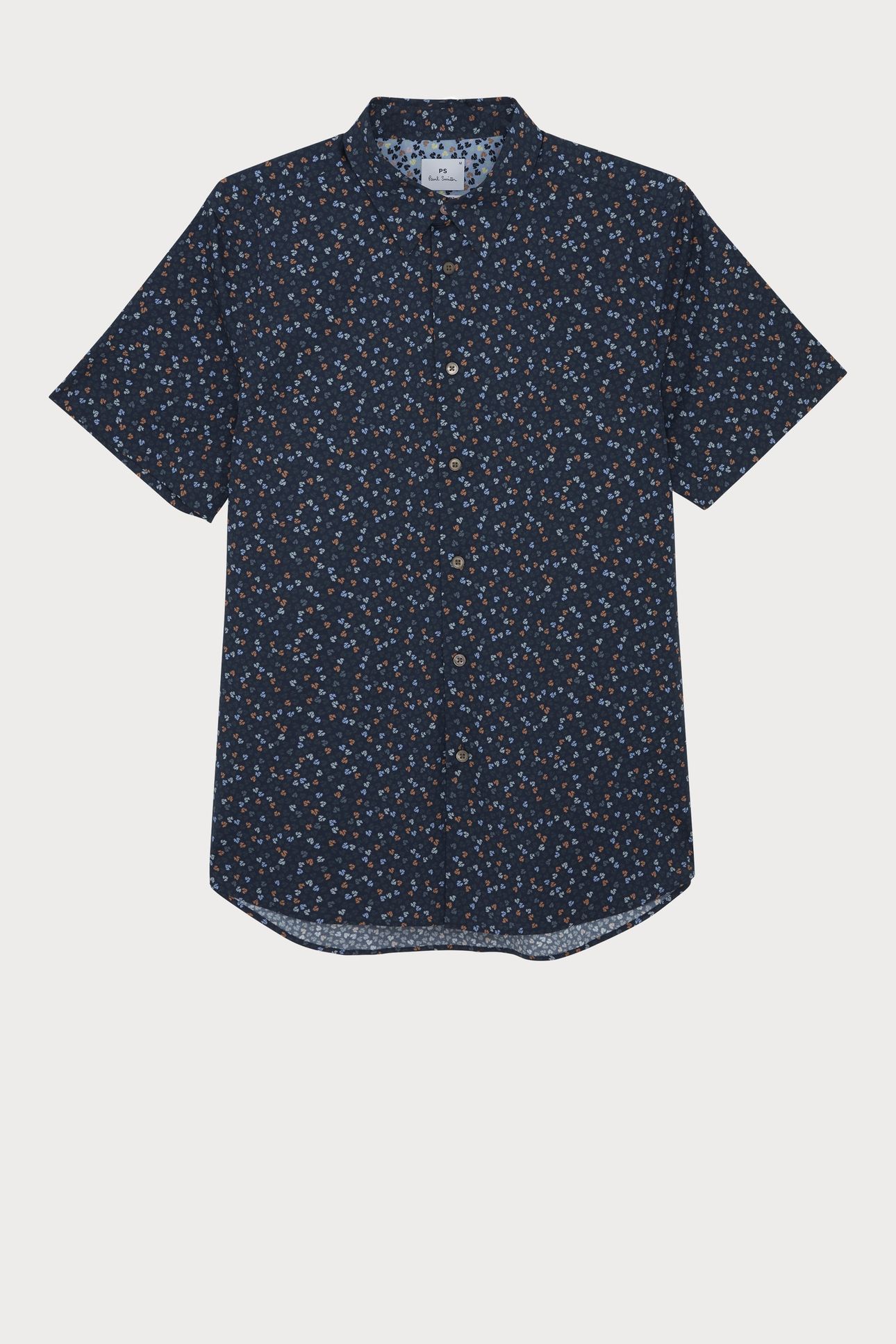 MENS SS TAILORED FIT SHIRT VERY DARK NAVY 3