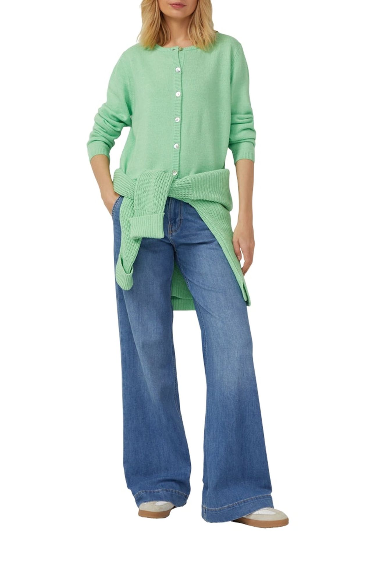 S.OLIVER CARDIGAN GREEN 2