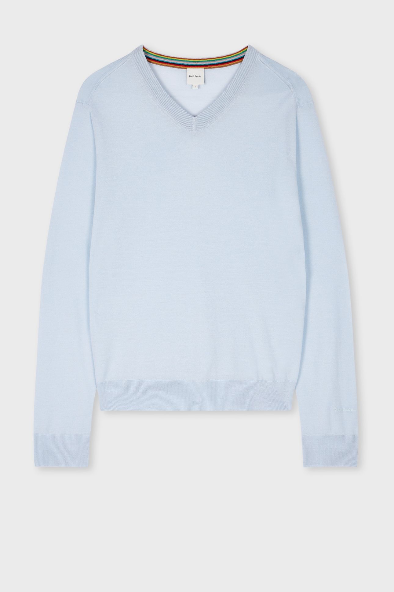 MENS SWEATER V NECK LIGHT BLUE 4