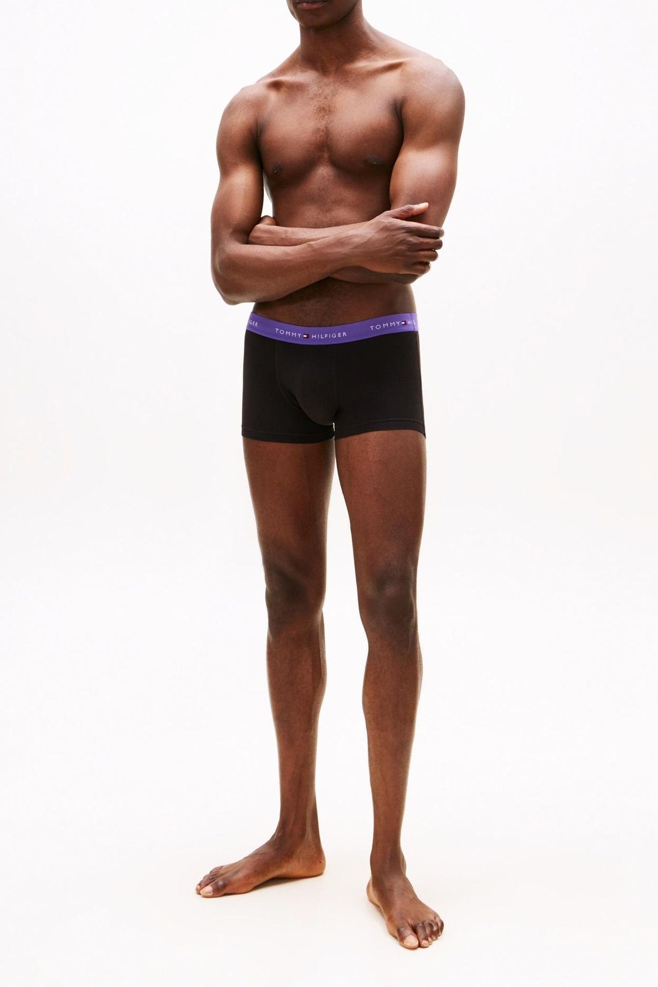 3-PACK WAISTBAND TRUNK RCH MUL/WDGE BLU/MON PRPLE 3