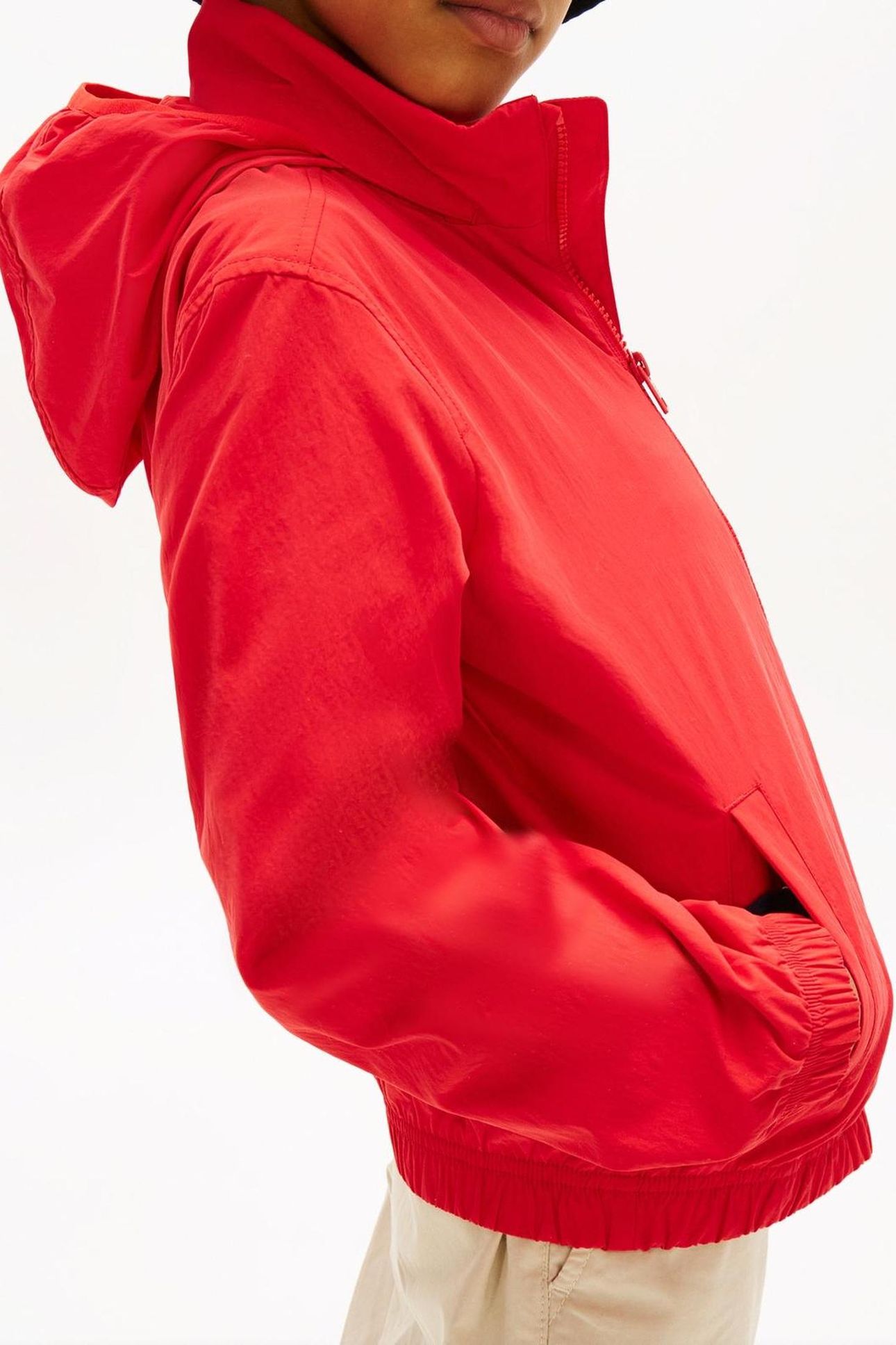 BOYS ESSENTIAL JACKET RAPID RED 5