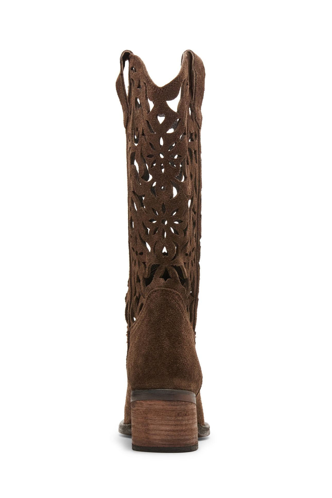 ALBANY-CUTOUT BOOTS BROWN SUEDE 4