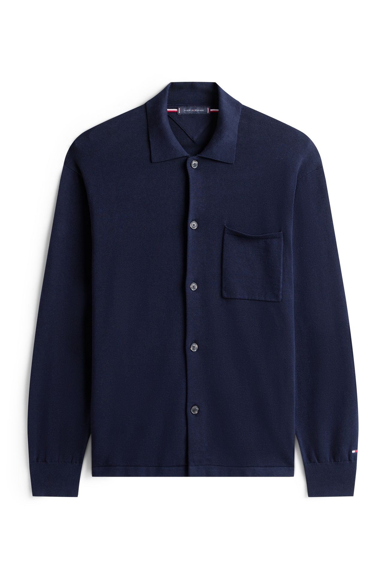 ESSENTIAL COTTON LS NAVY BLUE 7