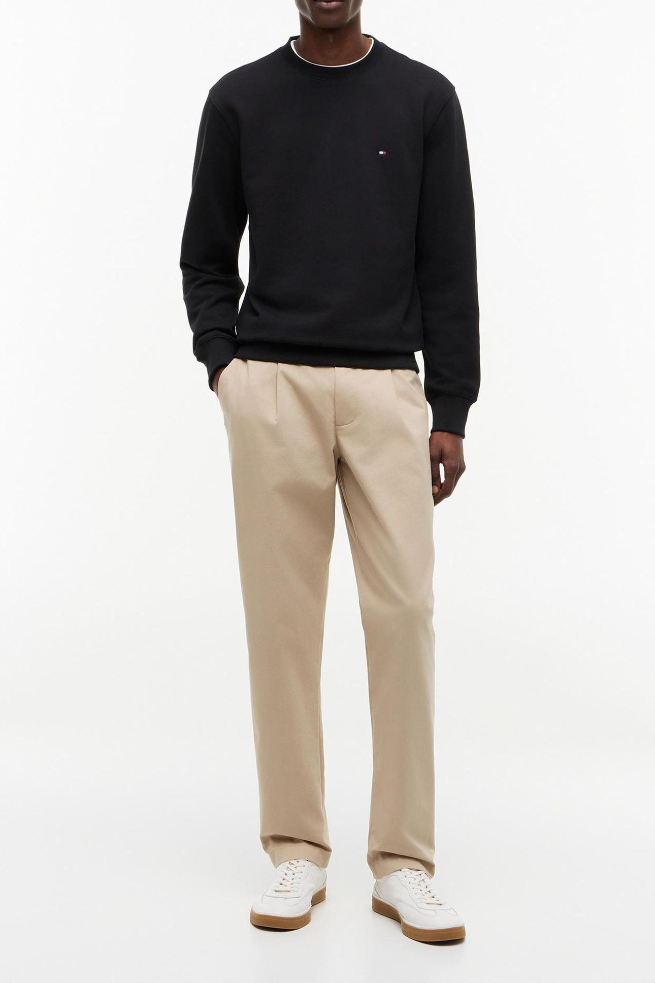 ESSENTIAL TERRY CREW BLACK 3