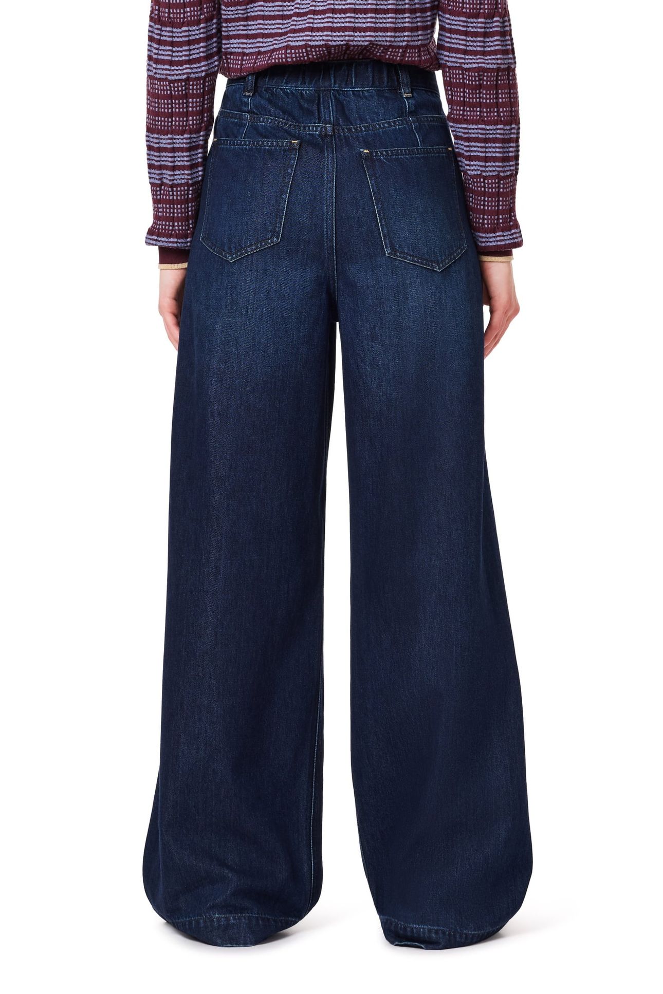 WIDE DENIM TROUSER RINSE 2