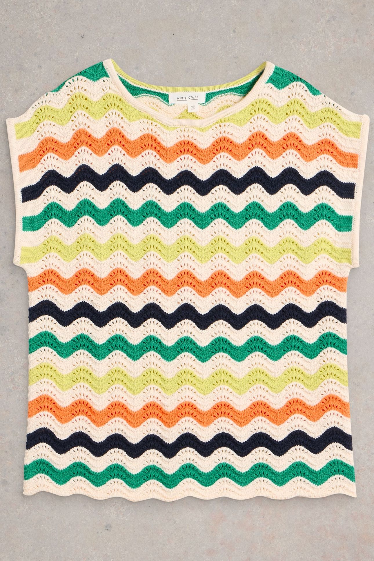 CALYPSO TEE WHITE MULTI 3