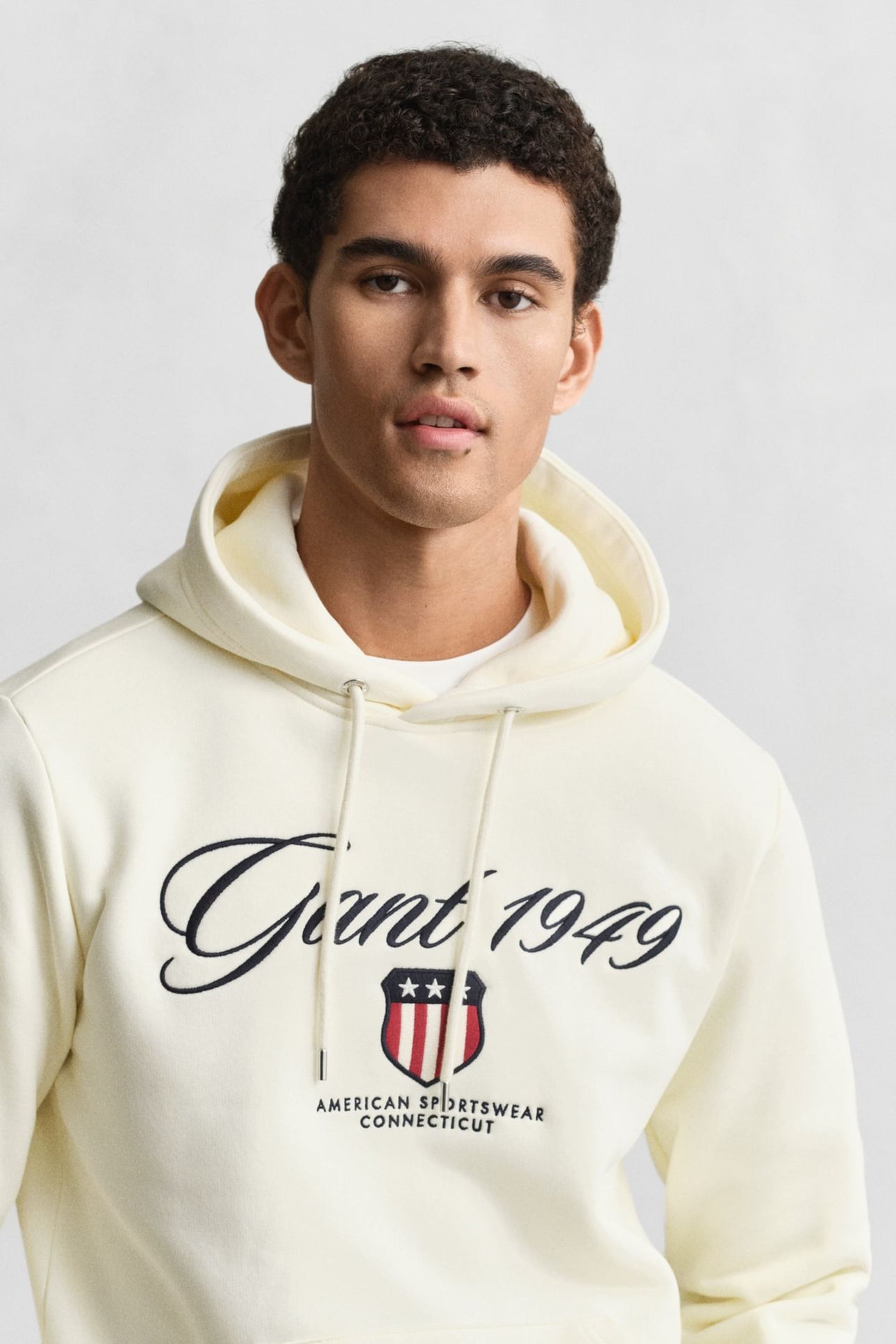 GRAPHIC HOODIE CREAM 5