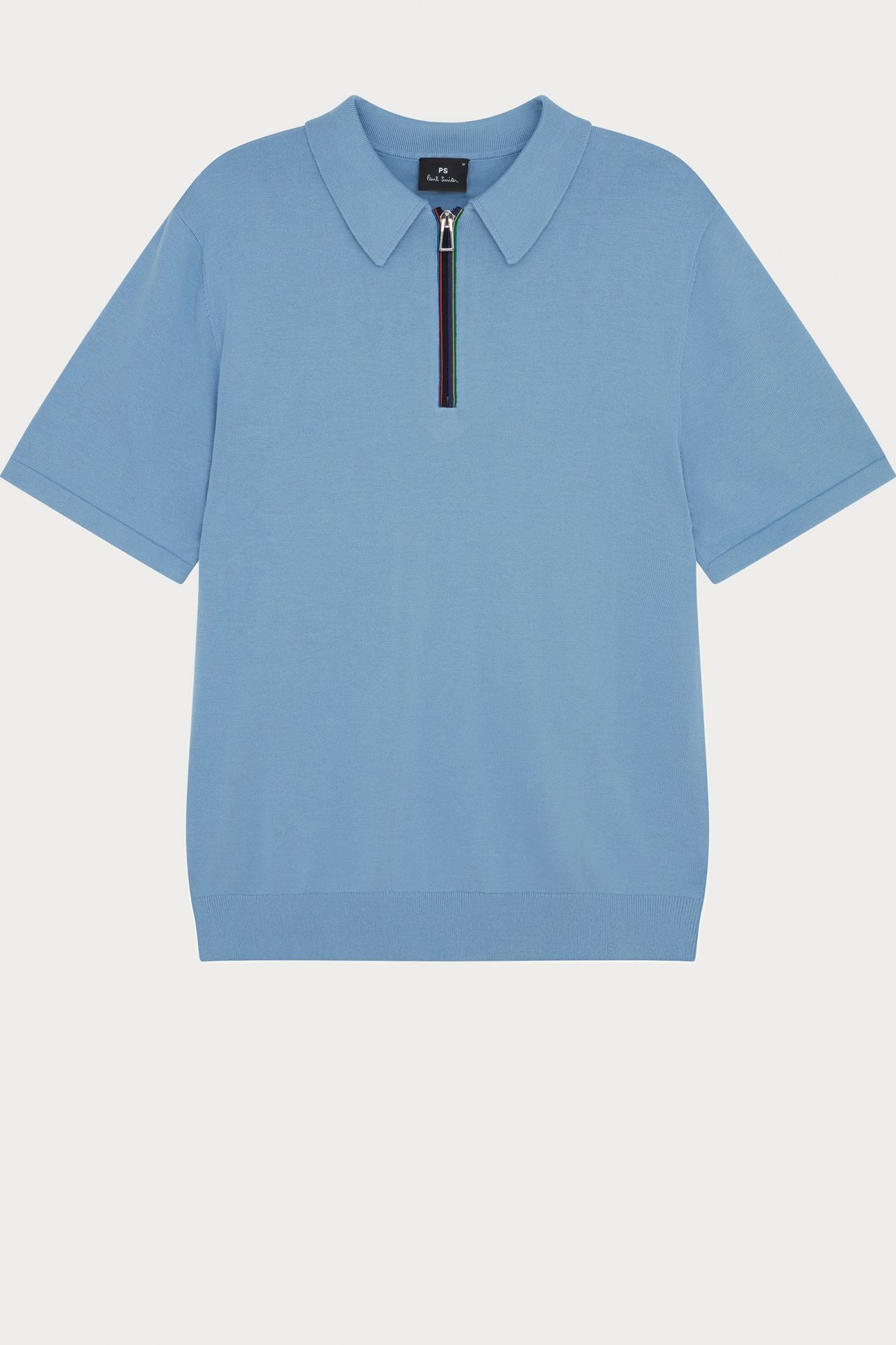 MENS SWEATER SS POLO LIGHT BLUE 5