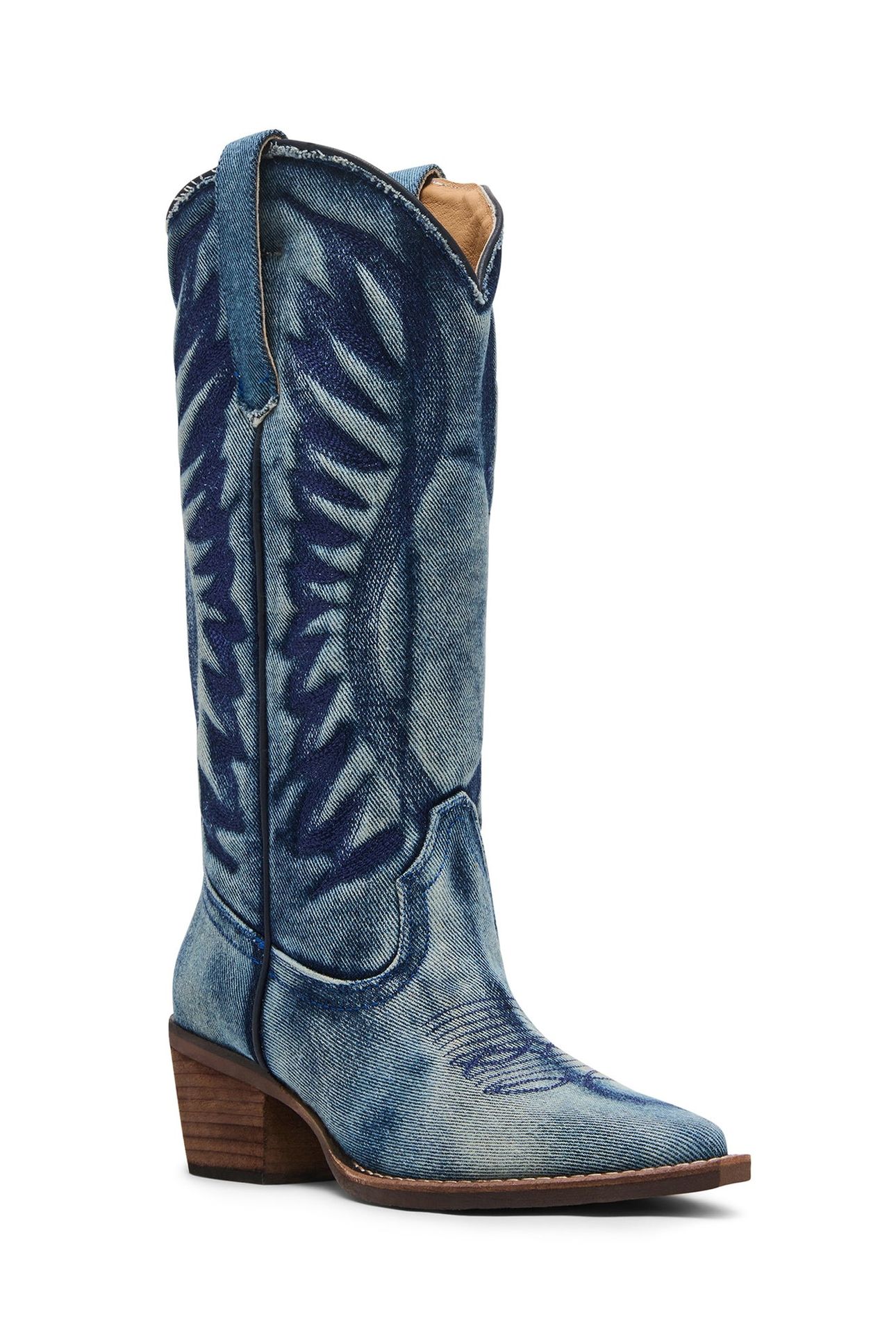 ALBANY BOOTS DENIM FABRIC 2