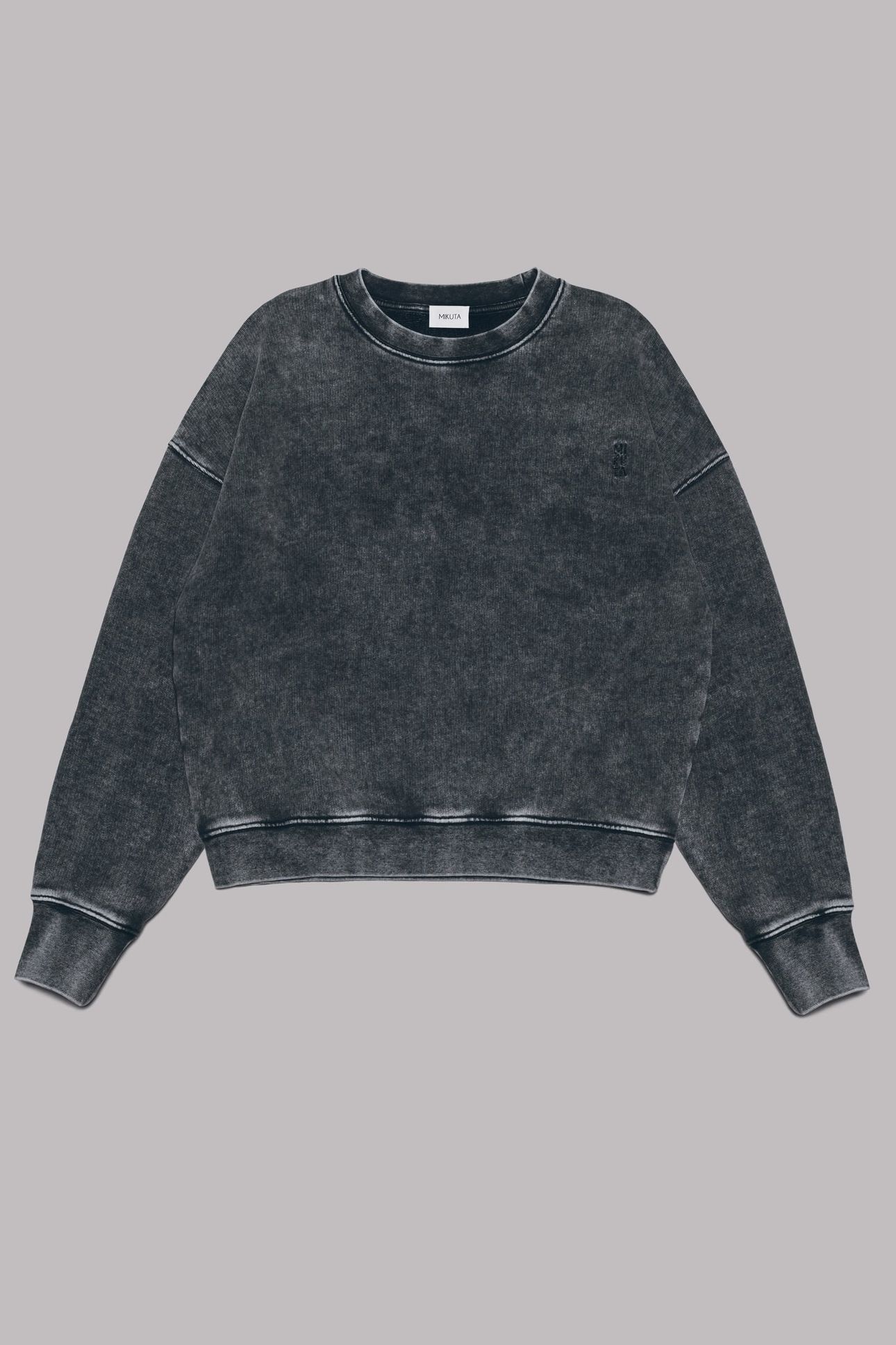 THE MARBLE GREY COZY BASE SWEATER 2
