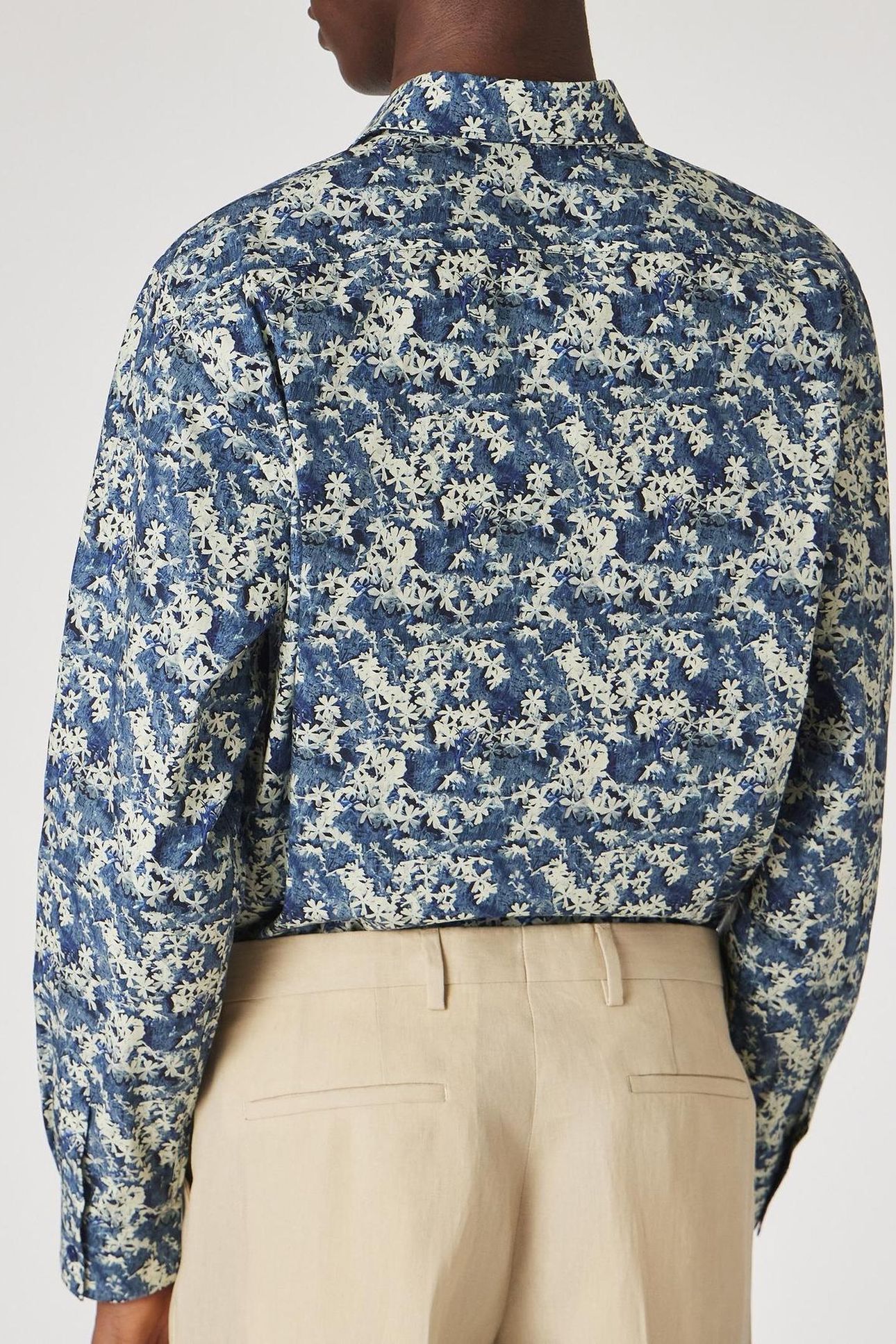 MENS S/C REGULAR FIT SHIRT BLUE 2