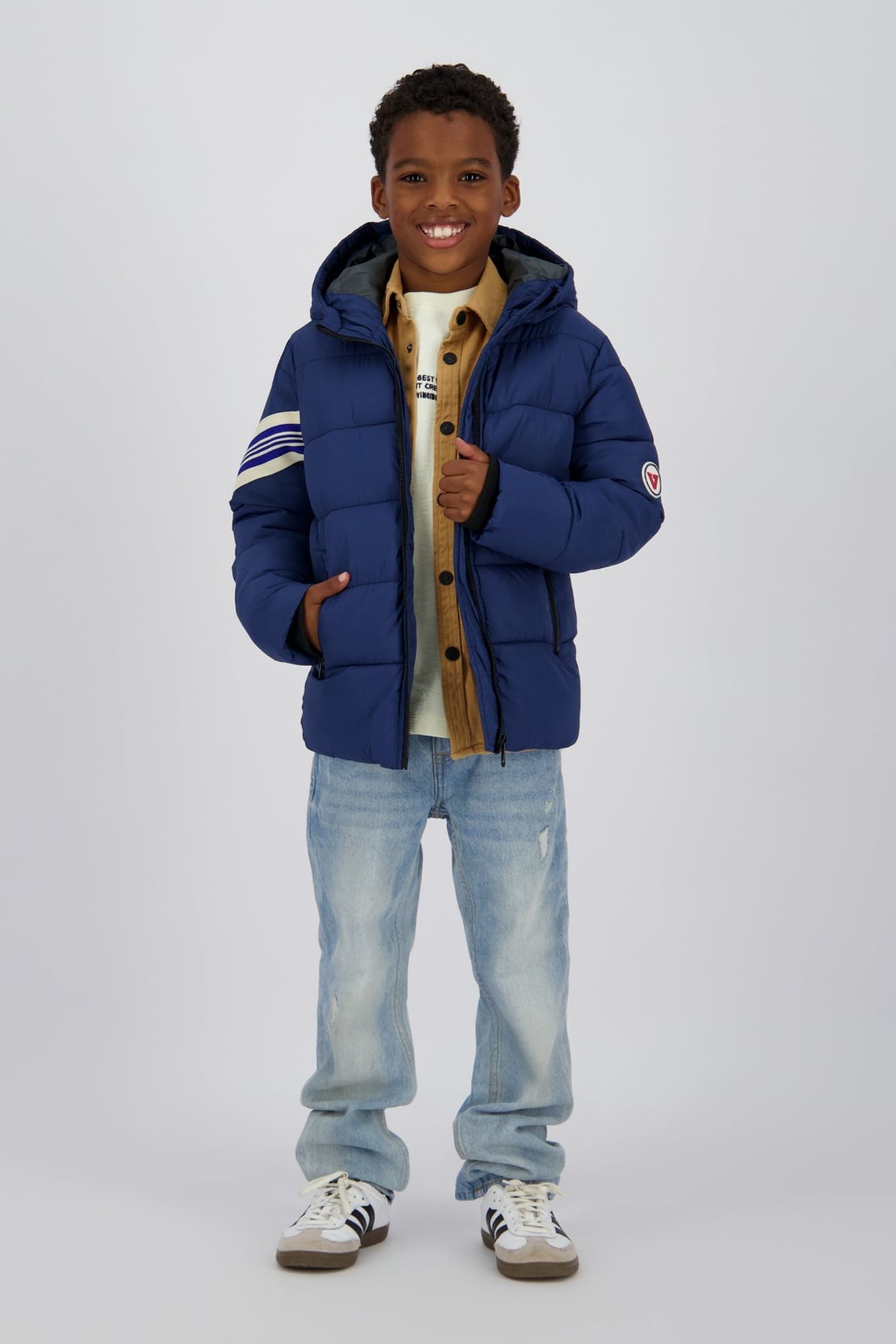 BOYS TONCO JACKET OUTDOOR NAVY 1