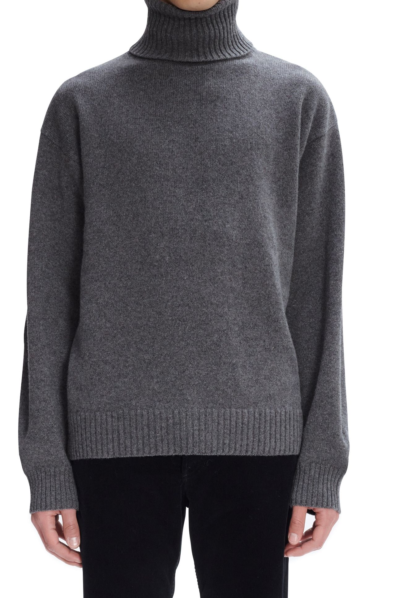 UNISEX SWEATER MARC HEATHERED GREY 1