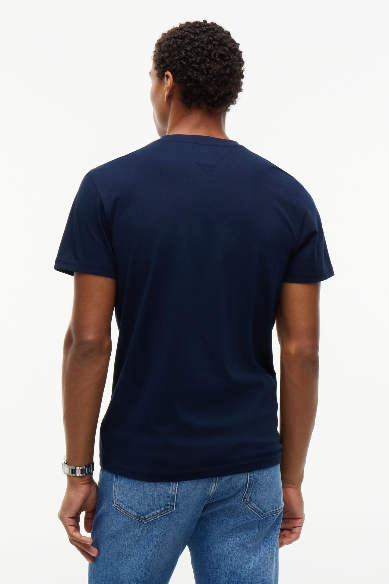 TJM SLIM LINEAR TEE DARK BLUE 2