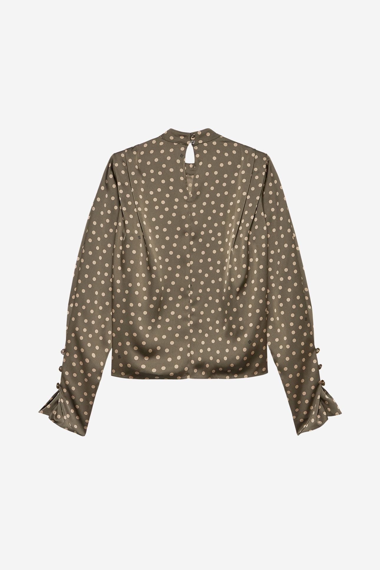 HINDIRA BLOUSE ARMY BROWN 3