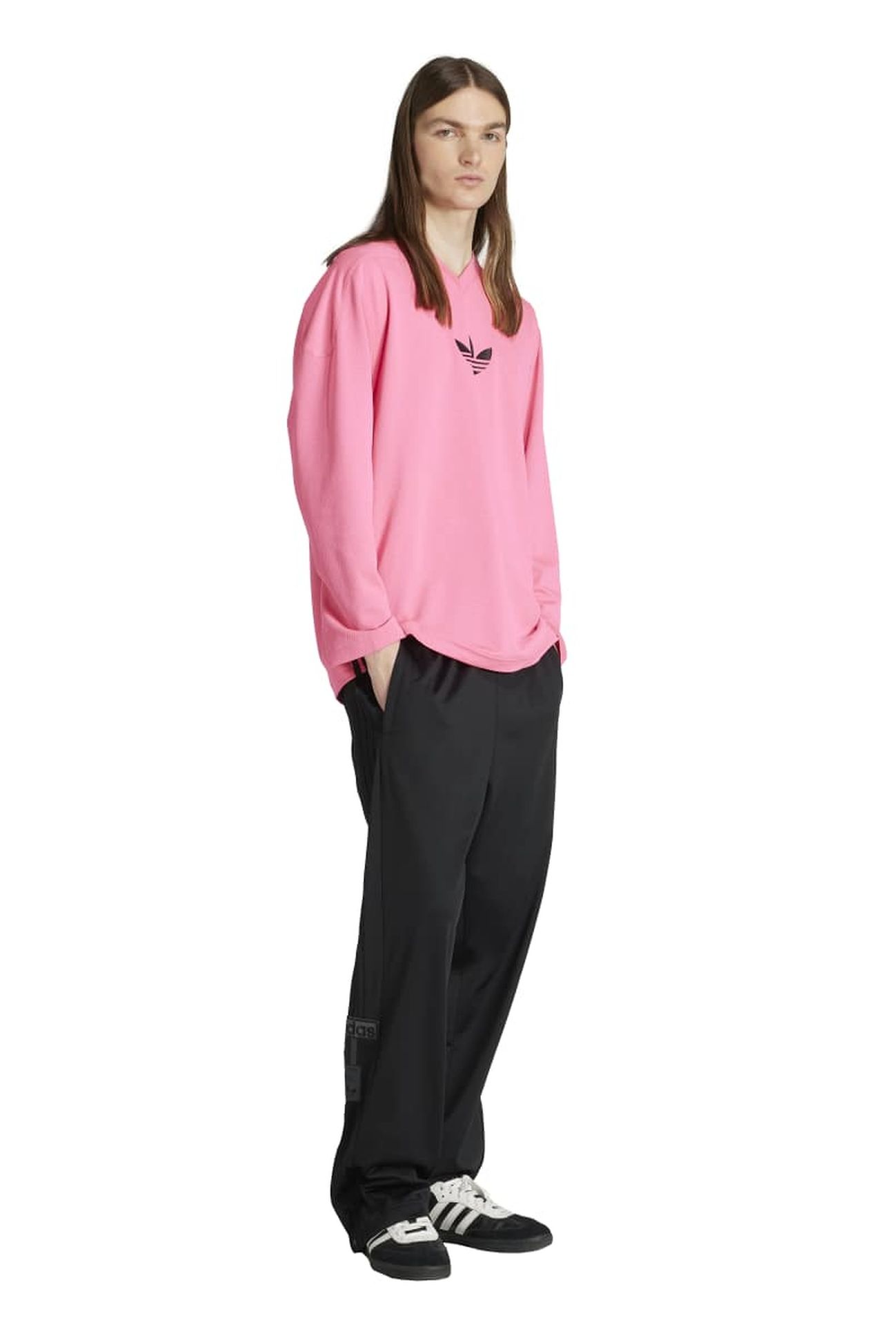 UNISEX MESH LS LUCID PINK 6