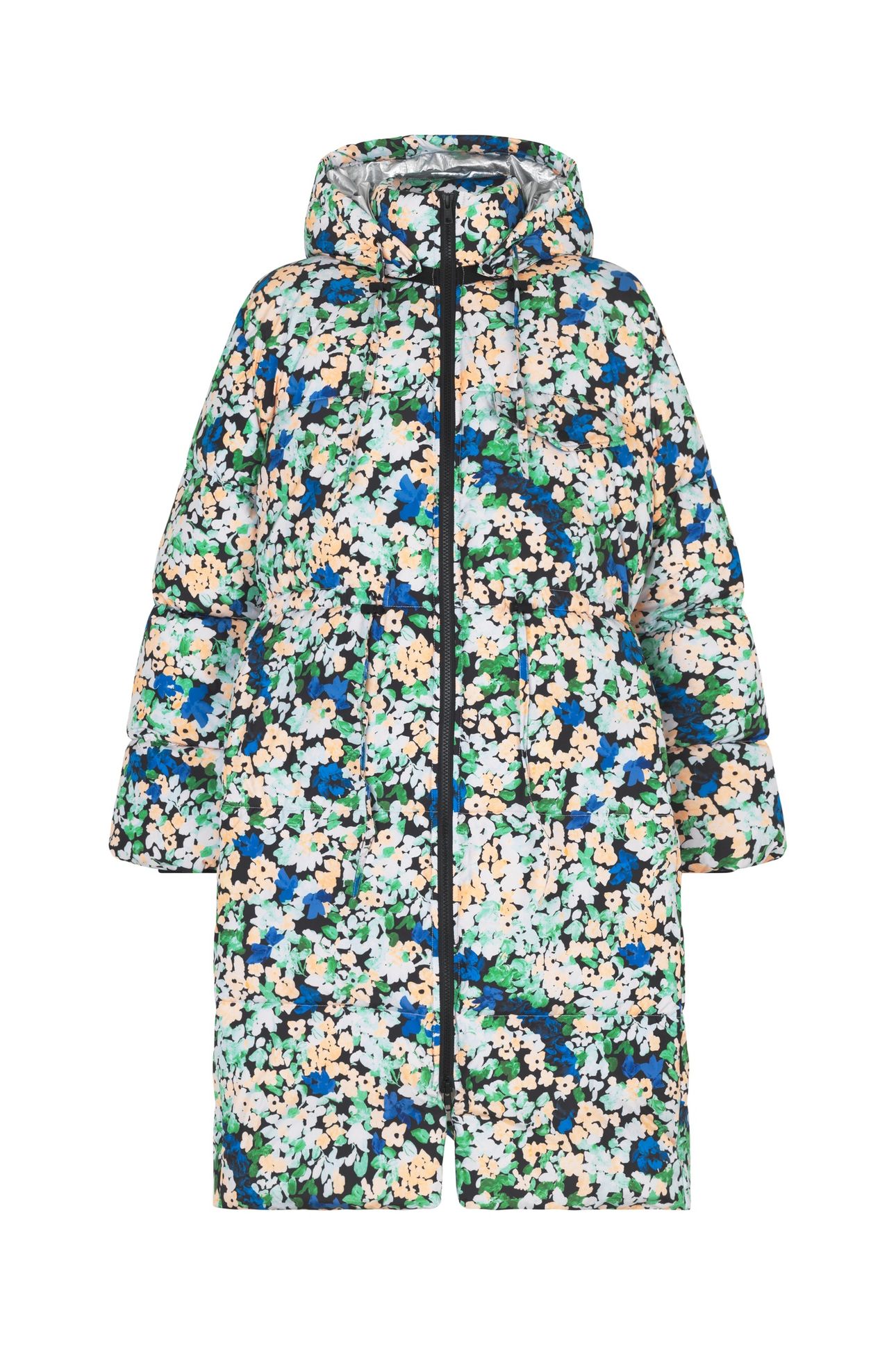 OAK PADDED OUTERWEAR FLORAL POINTILLISM 3