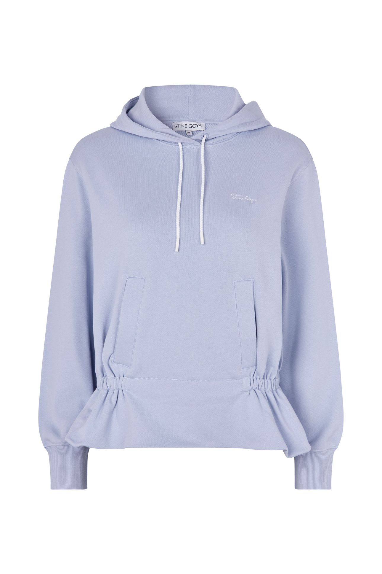 CINCHED WAIST SWEATSHIRT BRUNNERA BLUE 1