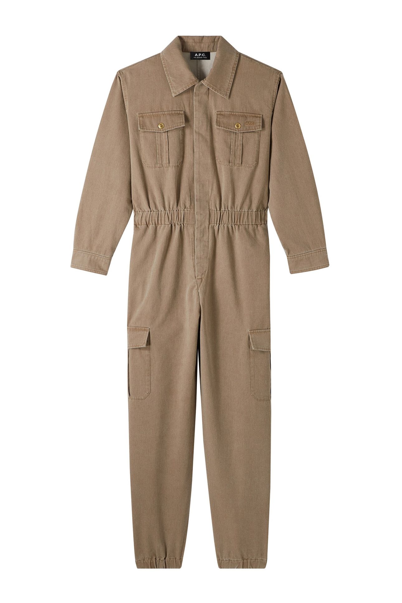 JUMPSUIT DANICA TAUPE 1