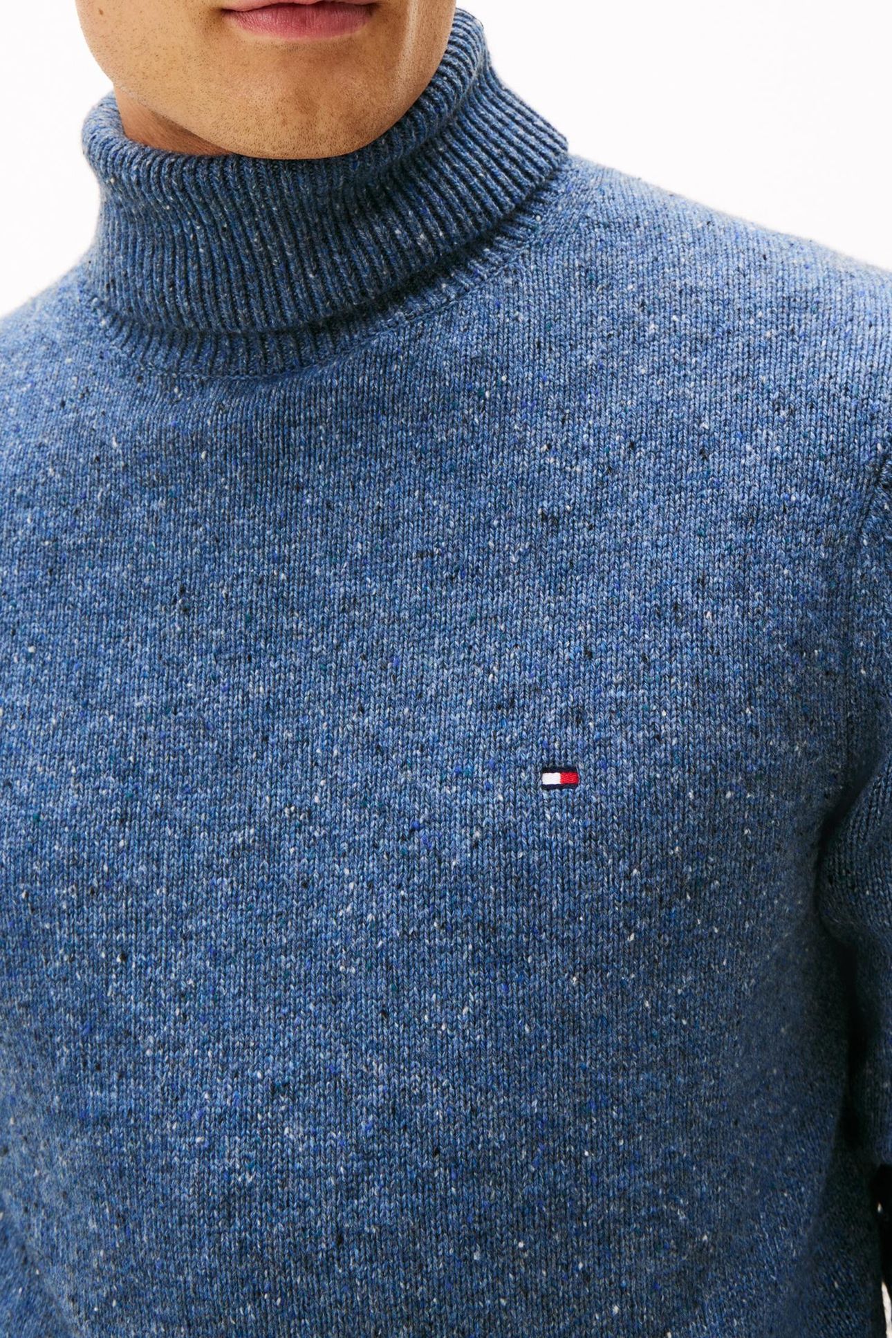 LAMBSWOOL BLEND DONE PETROL BLUE HEATHER 5
