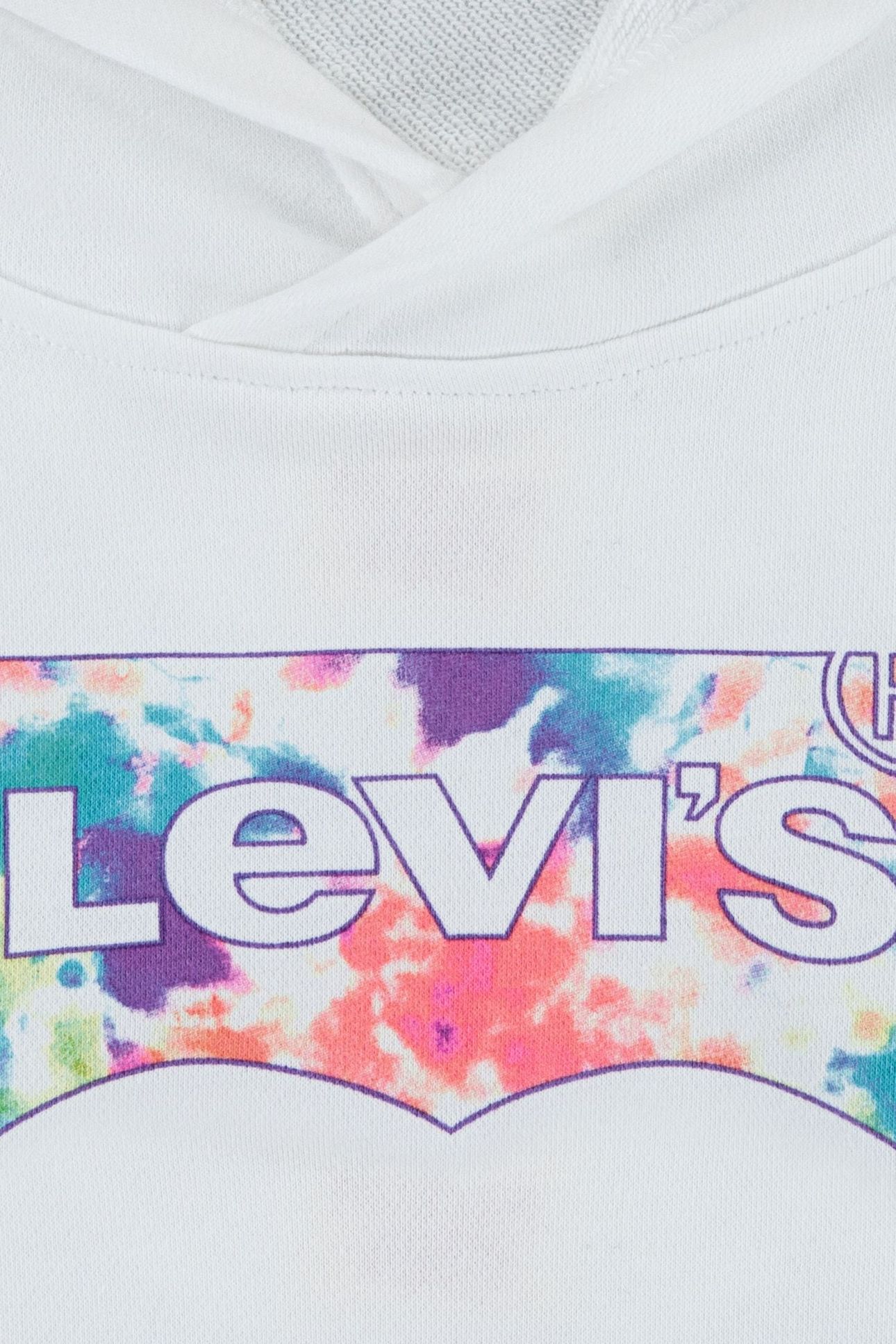 BOYS GRAPHIC PULLOVER HOODIE WHITE 3