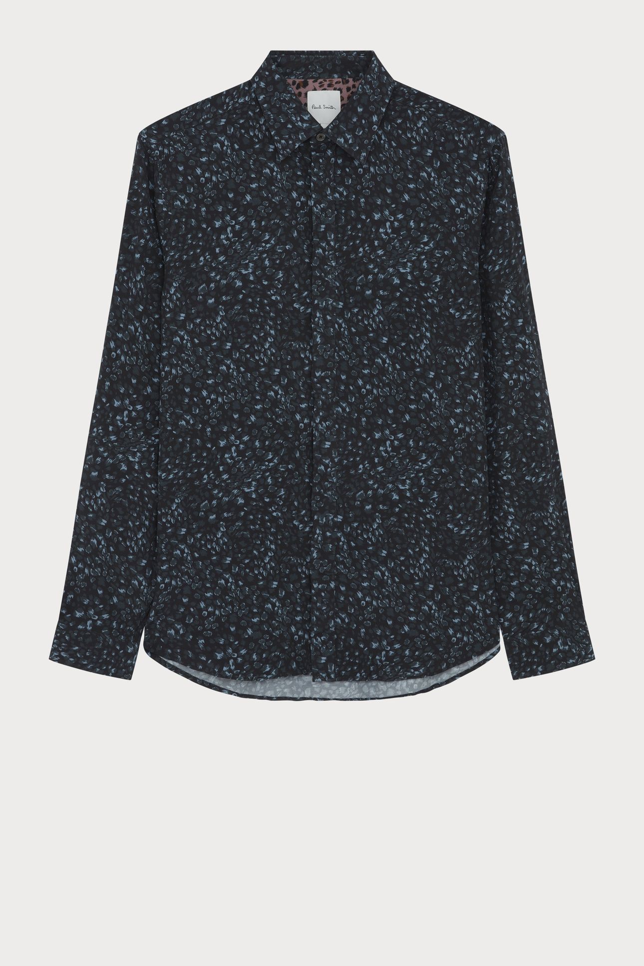 MENS S/C SLIM FIT SHIRT VERY DARK NAVY 6