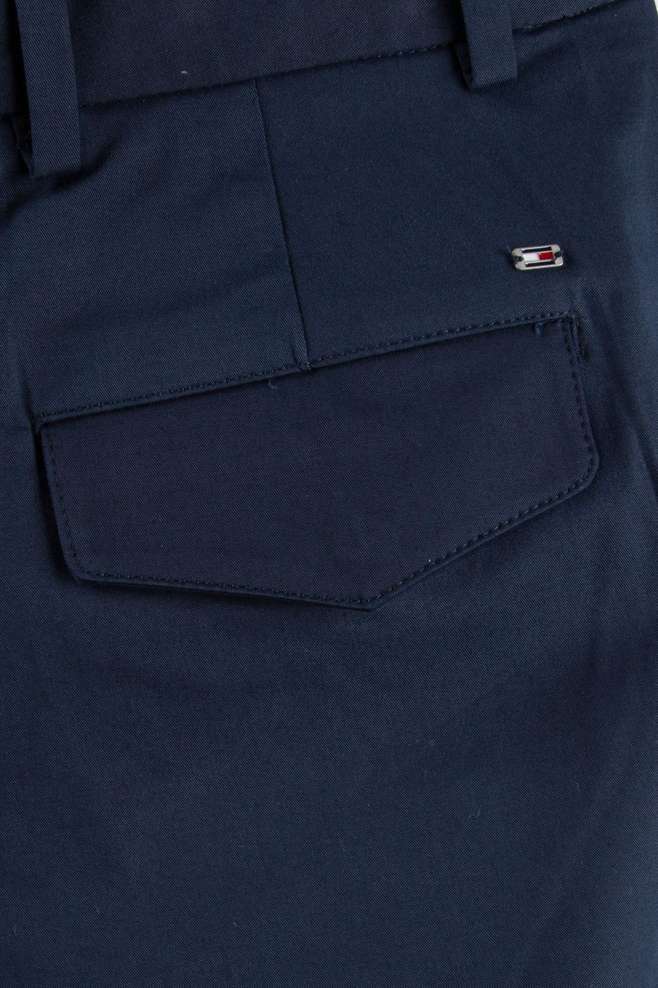 COTTON WIDE LEG PANTS DARK NIGHT NAVY 5