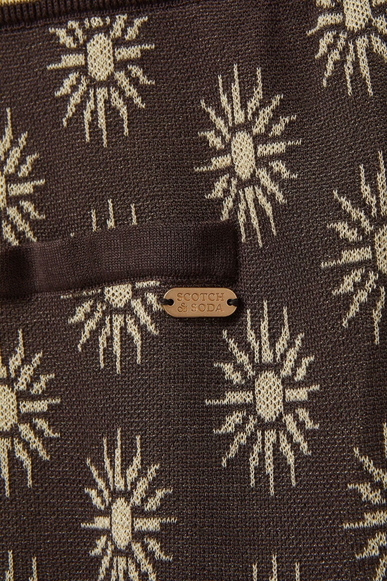 DRAWSTRING PANT SEAL BROWN/ REED YELLOW 9
