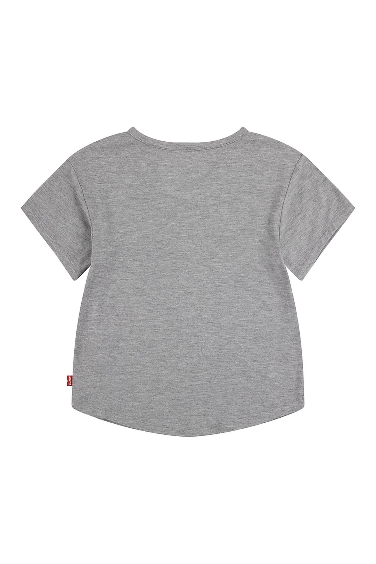 GIRLS NEW FAVORITE SS TEE DARK GREY HEATHER 2