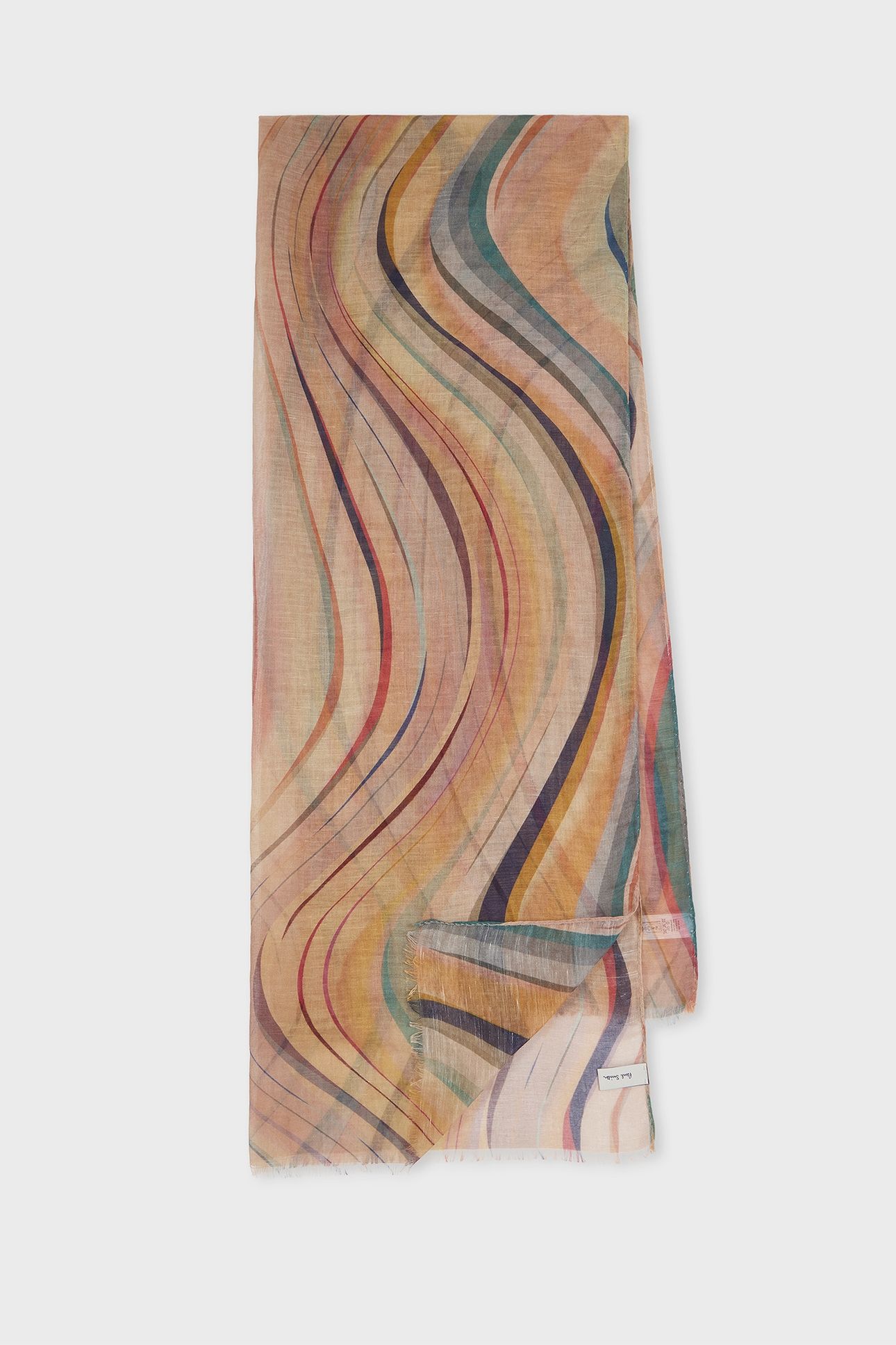 WOMEN SCARF SWIRL PRINT SWIRL 1