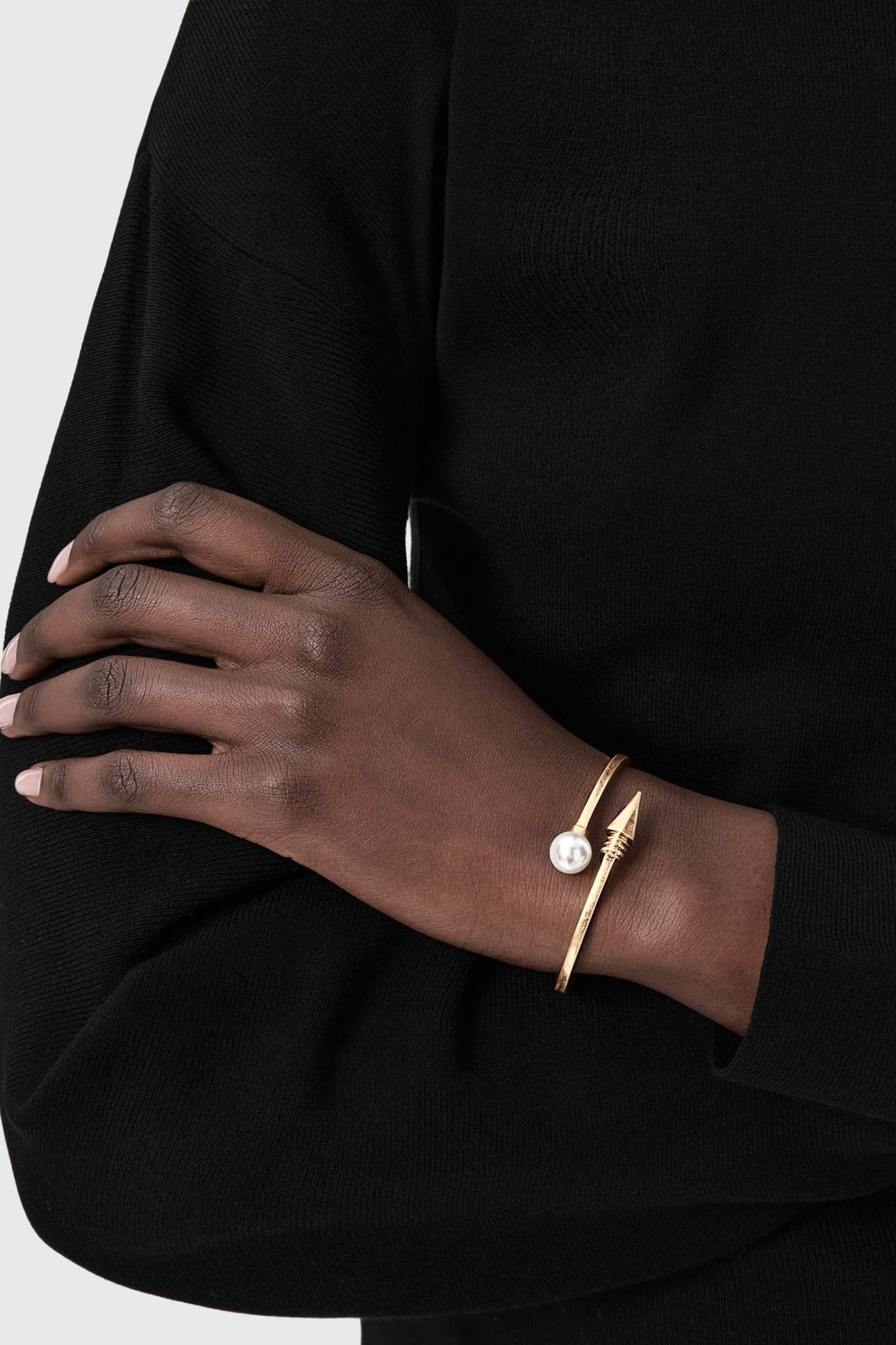 HAZEL HINGE BRCLT WARM BRASS 3